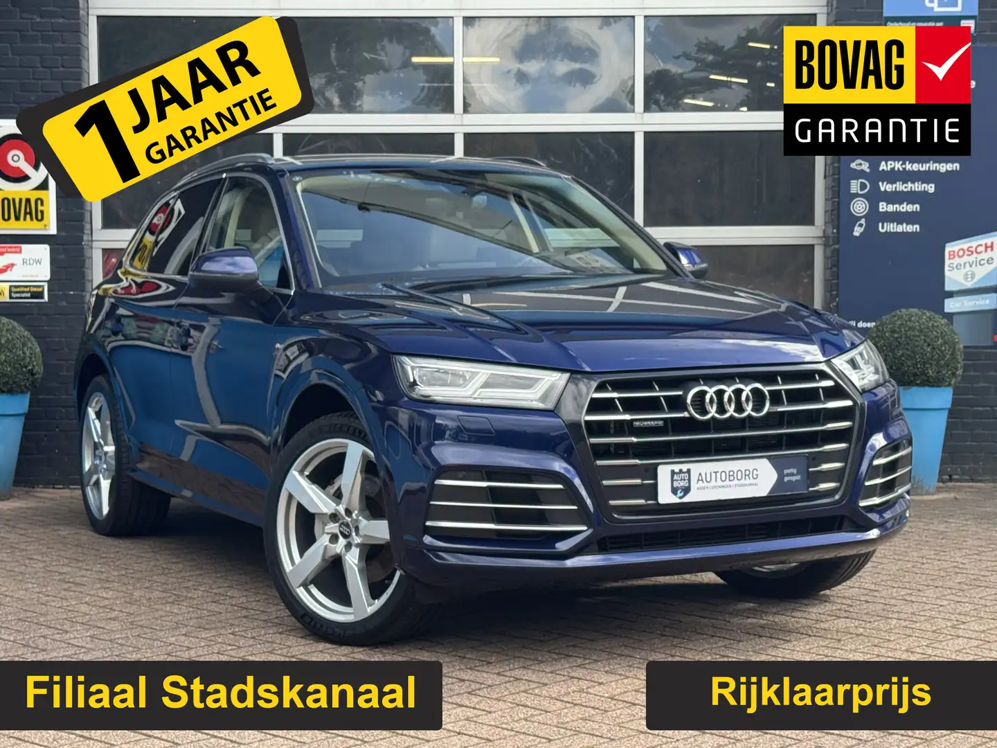 Audi Q5 50 TFSI e quattro S edition GRATIS Afleverpakket! Blauw - 1