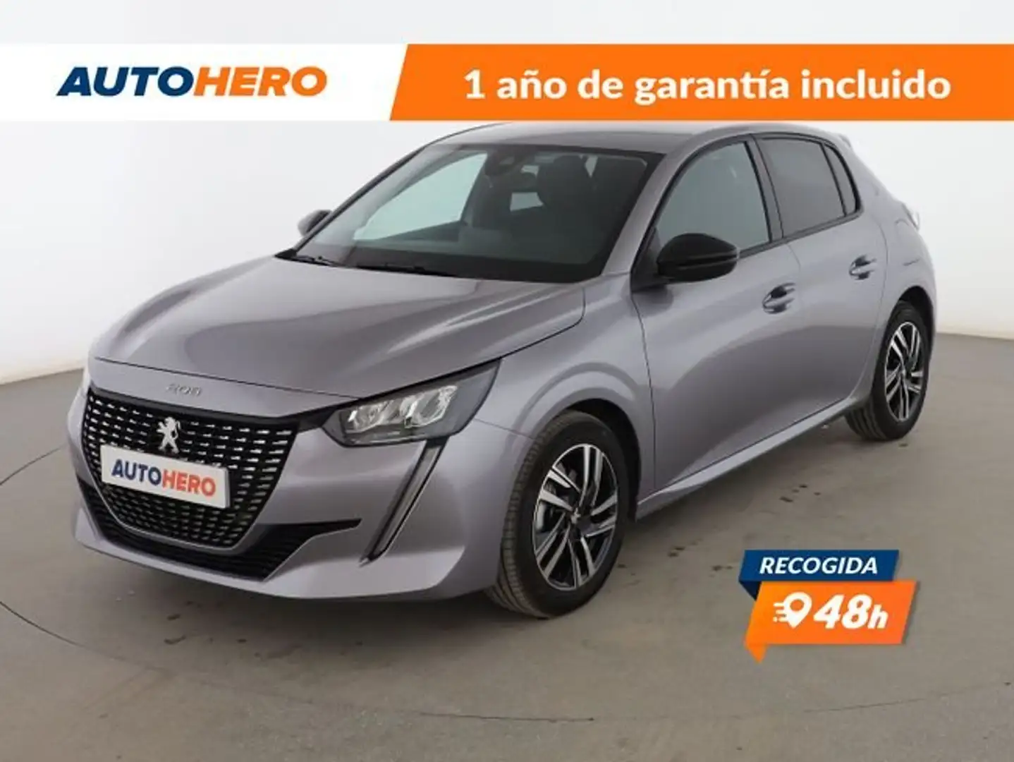 Peugeot 208 1.2 Puretech S&S Allure 100 Argento - 1
