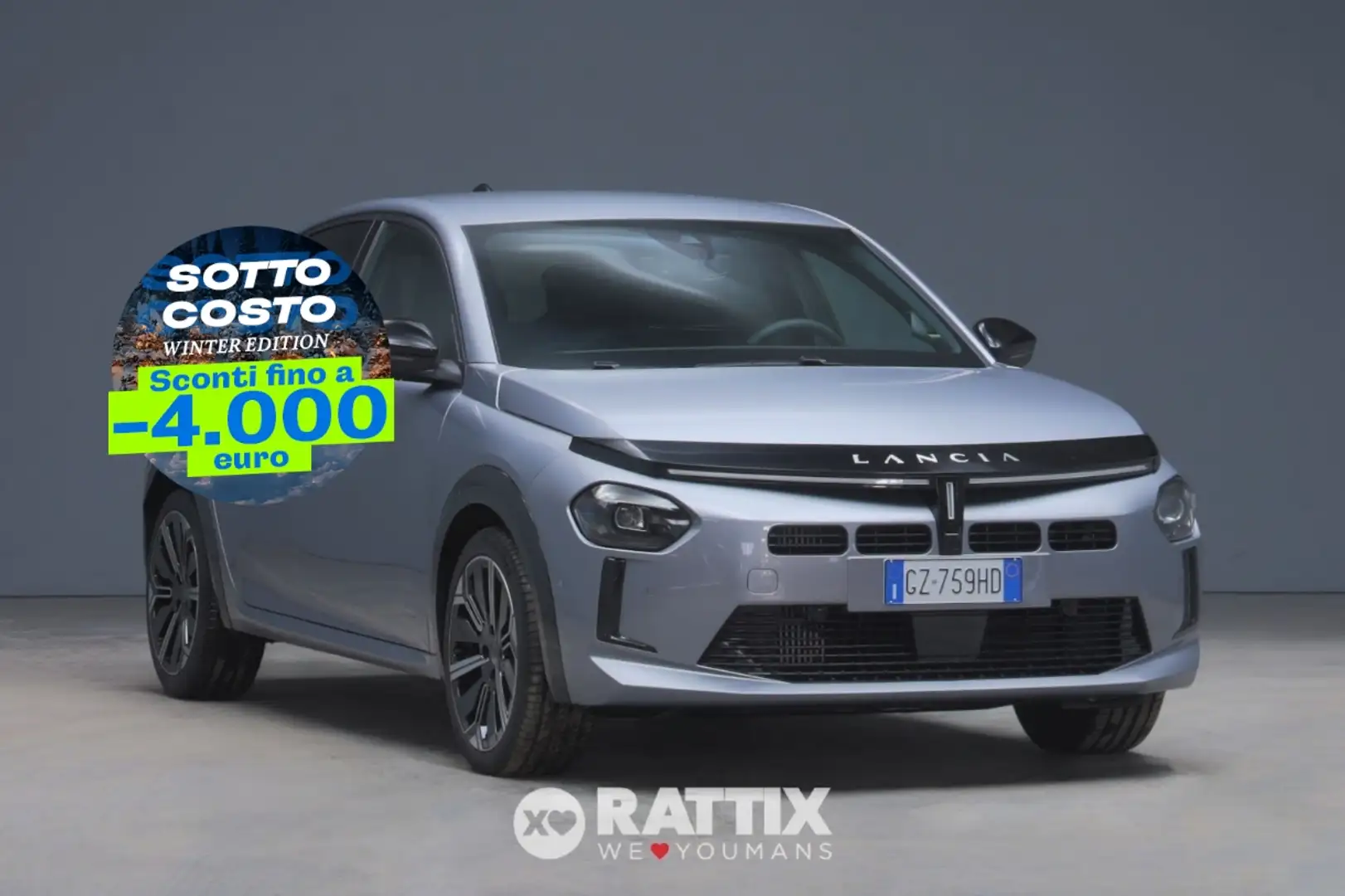 Lancia Ypsilon 1.2 Mhev 100CV LX e-DCT Gris - 1