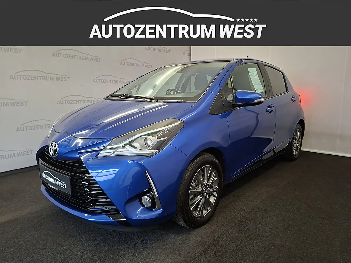 Toyota Yaris 1,0 VVT-i Active...RFK/Spurhalte/Verkehrszeiche... Blau - 1