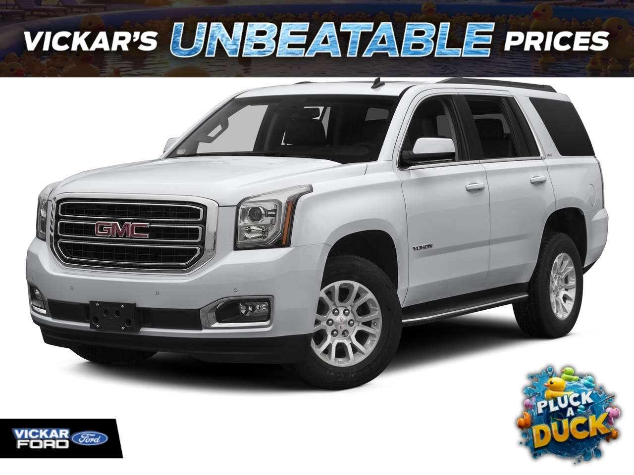 Gray 2016 GMC Yukon SUV / Crossover Four-Wheel Drive Automatic