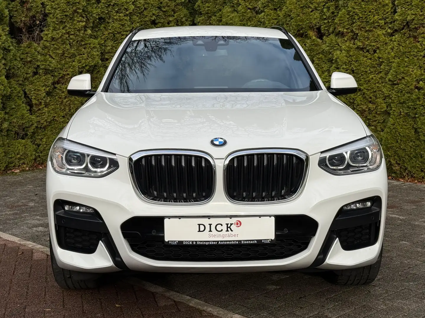 BMW X3 xDrive Aut. 20d M-Sport LED+NAV+SHZ+HuD+AHK+ Weiß - 2