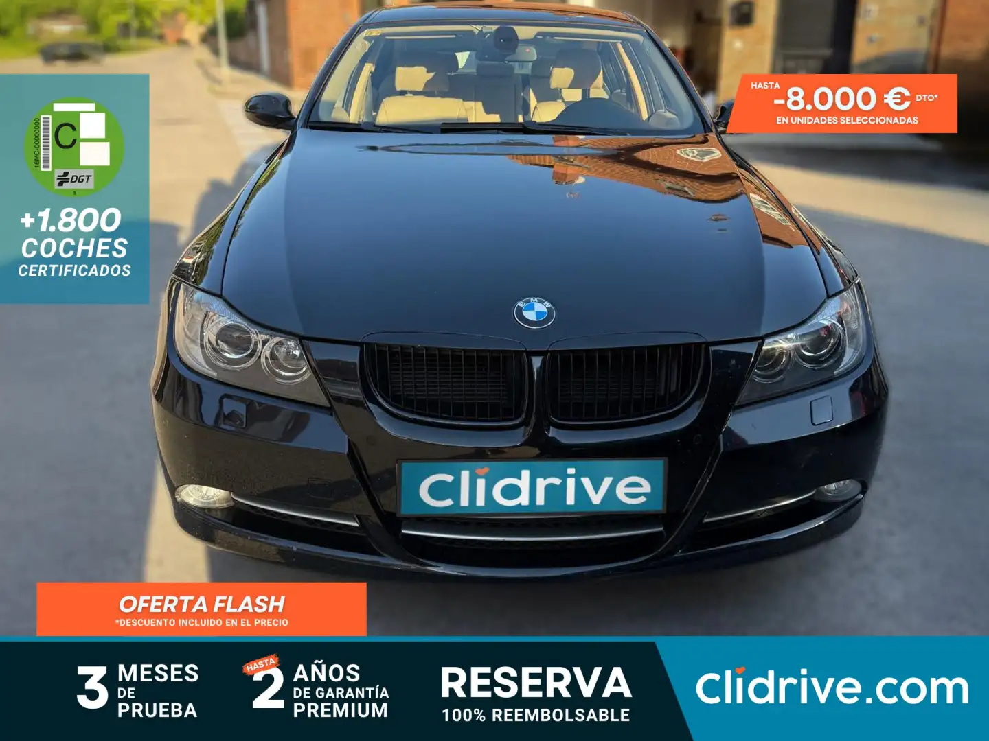 BMW 335 335i Aut. Negro - 1