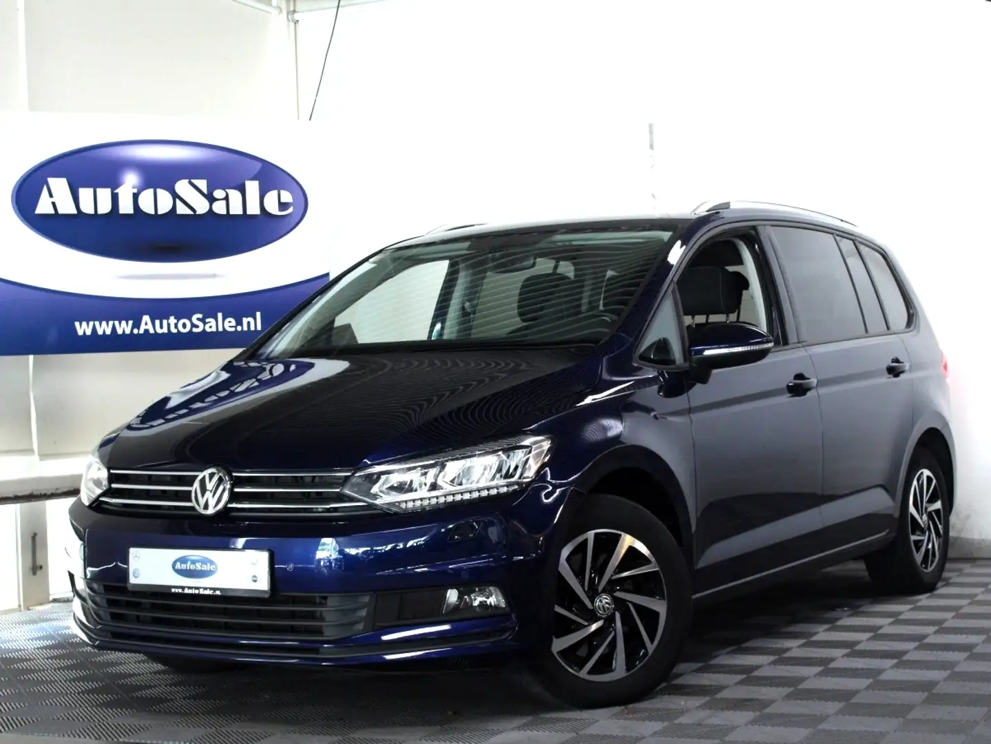 Volkswagen Touran 1.5 TSI DSG Highline 7p 1eEIG! ACC CARPLAY DAB CAM Modrá - 1