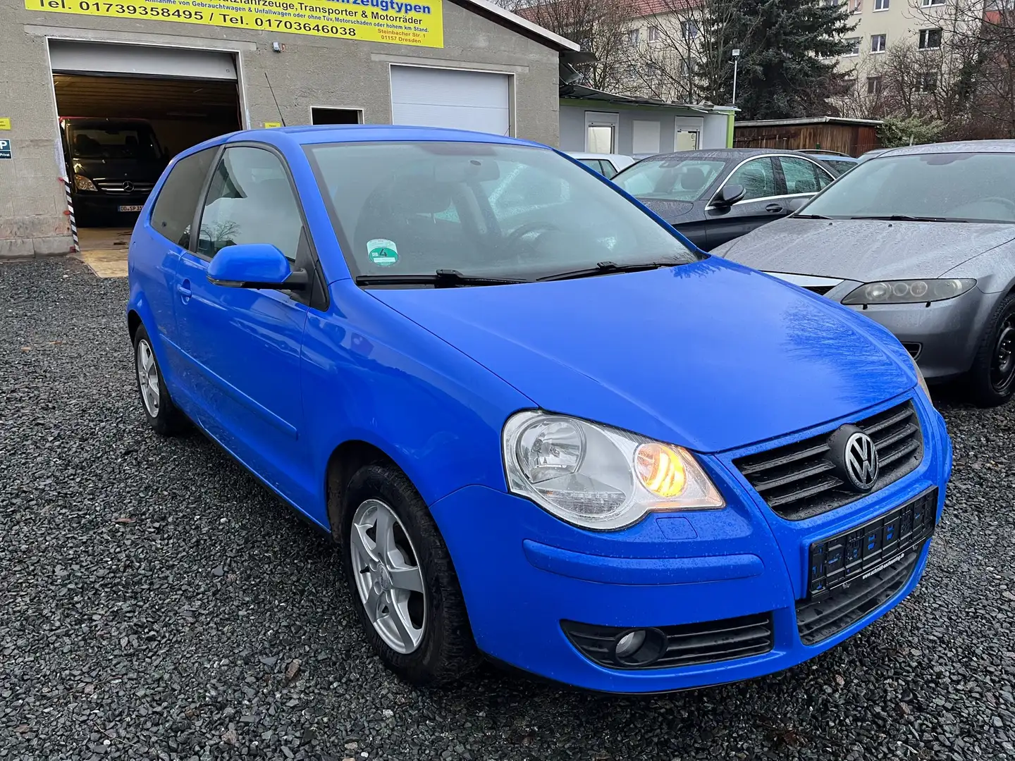 Volkswagen Polo 1.2 United,Klima,PDC,Sitzheizung…1Hand Blau - 1