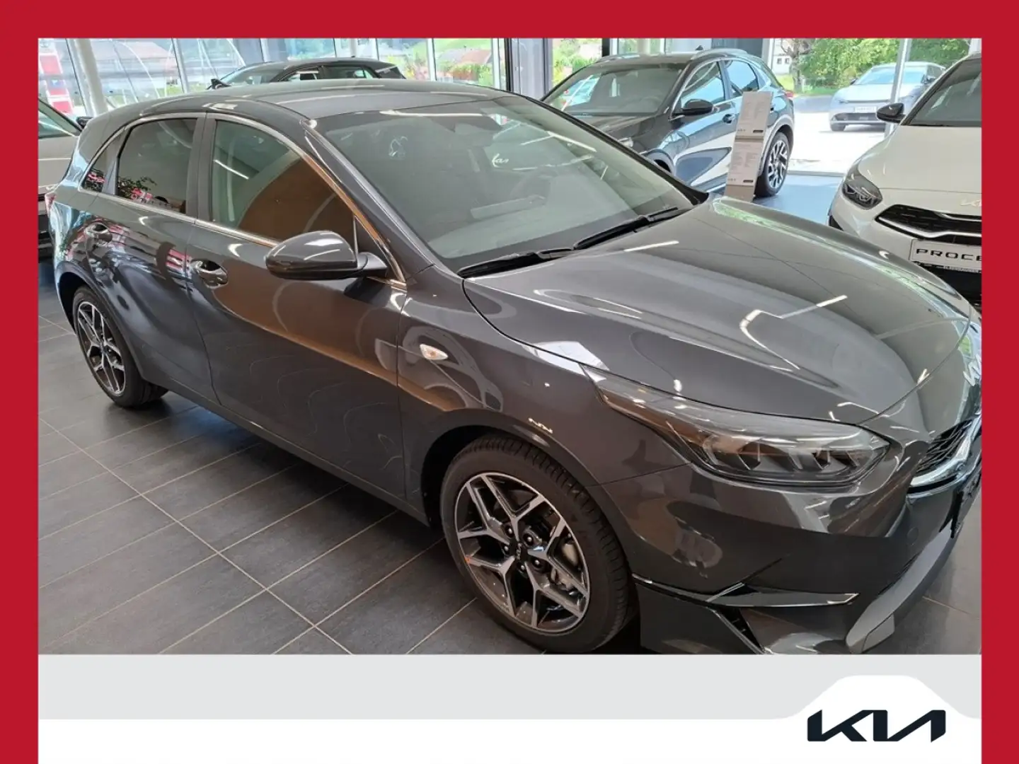 Kia Ceed / cee'd ceed 1,0 T-GDI GPF Silber Grigio - 1