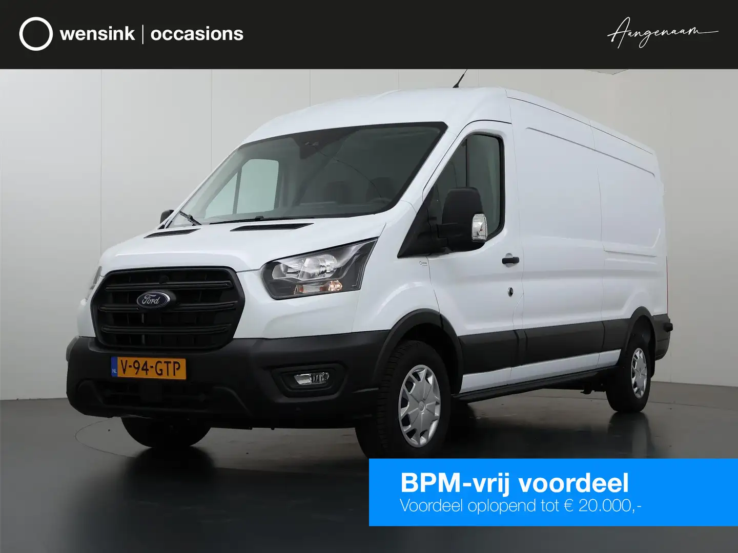 Ford Transit 350 2.0 TDCI L3 H2 TREND | TREKHAAK 2500KG AHW | C Weiß - 1