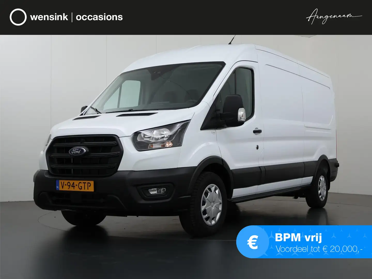 Ford Transit 350 2.0 TDCI L3 H2 TREND | TREKHAAK 2500KG AHW | C Wit - 1