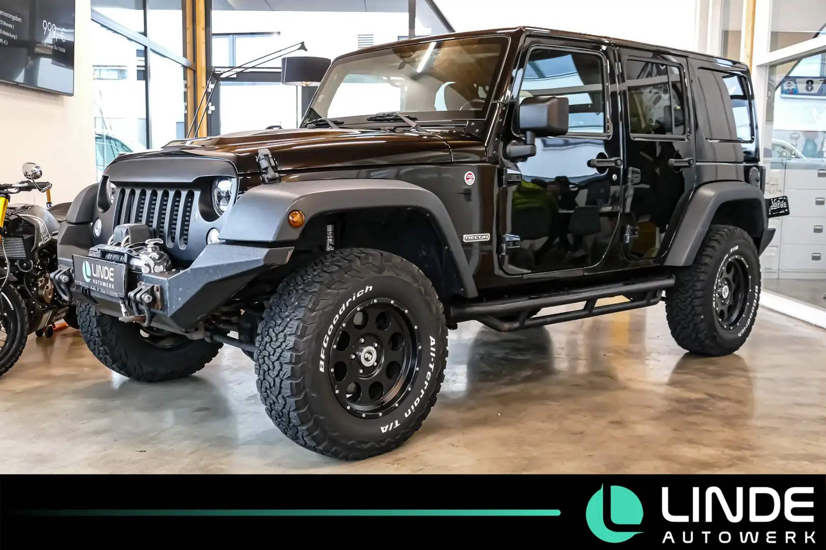 Jeep Wrangler Rubicon Recon |LEDER|NAVI|ALPINE|TEMPO. Noir - 1