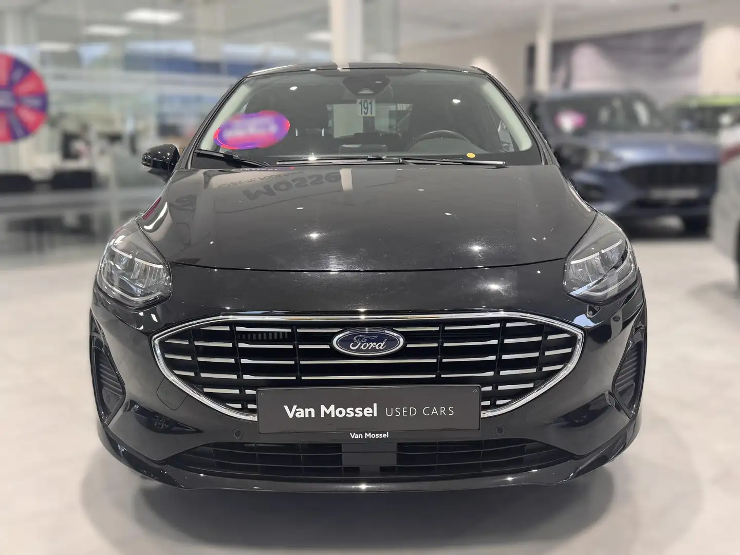 Ford Fiesta 1.0 EcoBoost Hybrid Titanium Zwart - 2