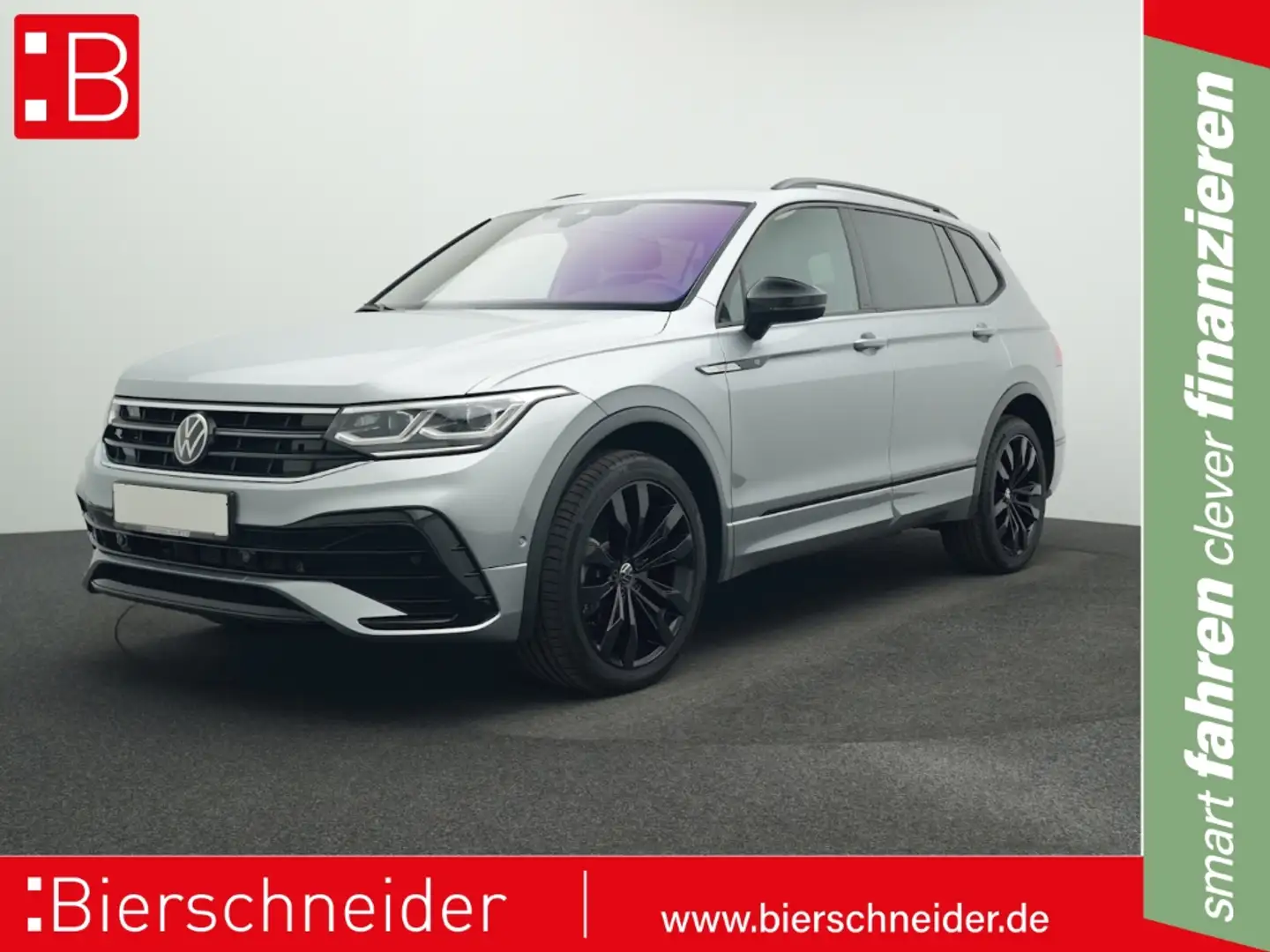Volkswagen Tiguan Allspace 2.0 TDI DSG 4Mo. R-Line 7-S. AHK IQ.LIGHT KAMERA N Silber - 1