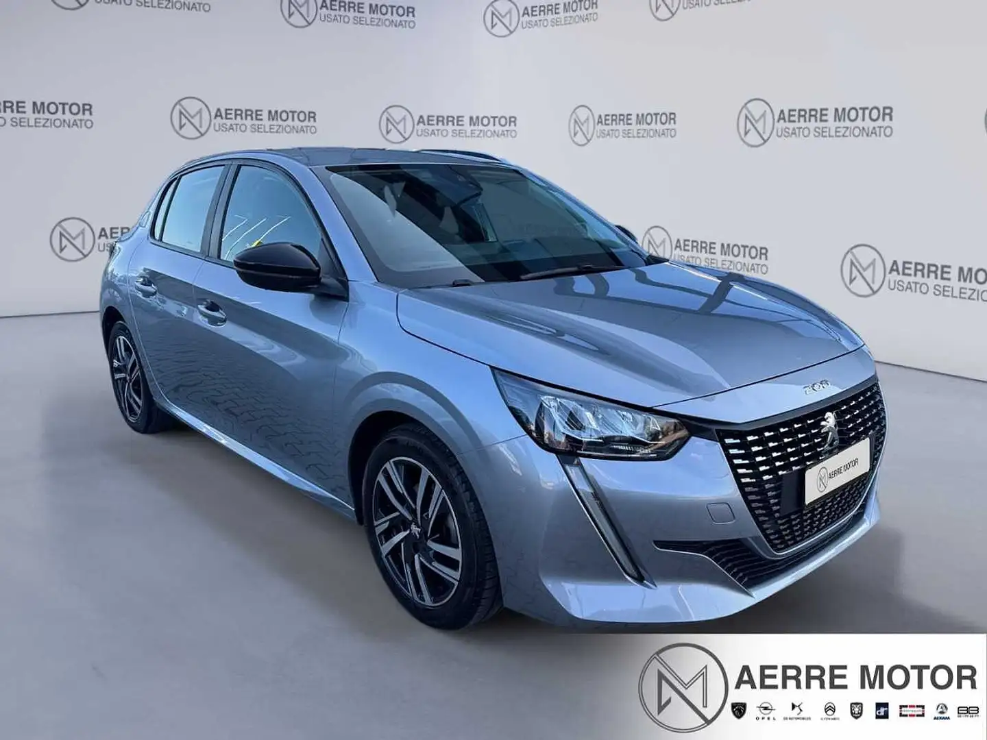 Peugeot 208 1.2 PureTech 75 CV Active Pack Gris - 1