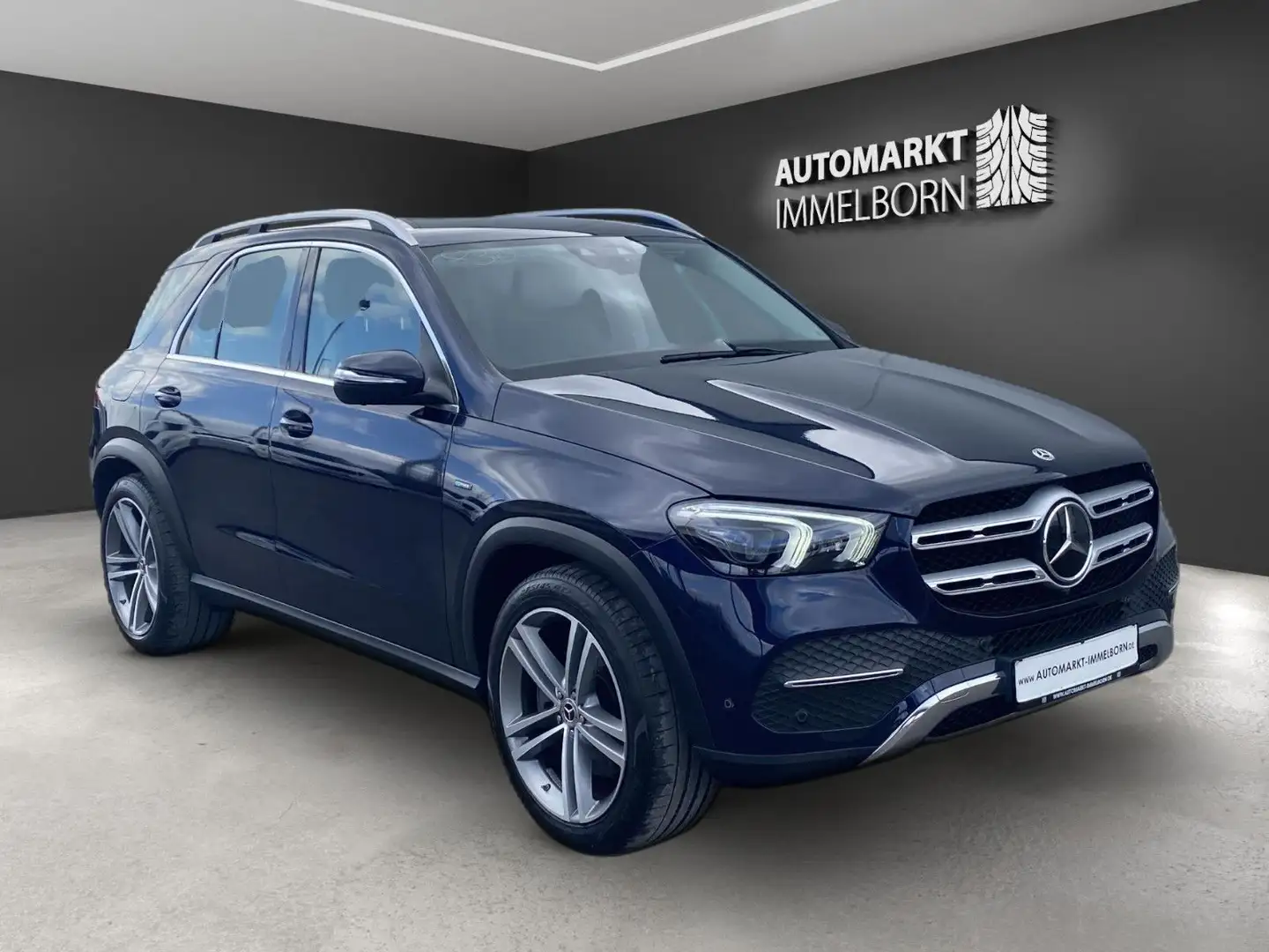 Mercedes-Benz GLE 350 de 21°Burmest*360°*Mubeam*STHZG*VollLede Blau - 1