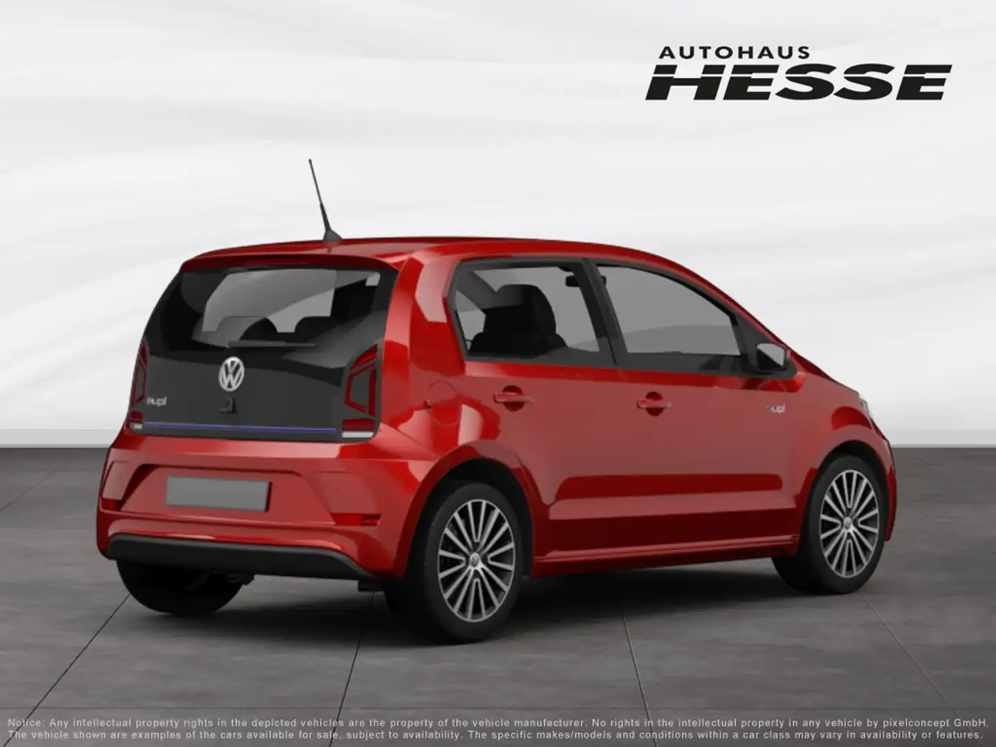 Volkswagen up! up! 1.0 MPI Black Style Climatronic DAB+ Rouge - 2