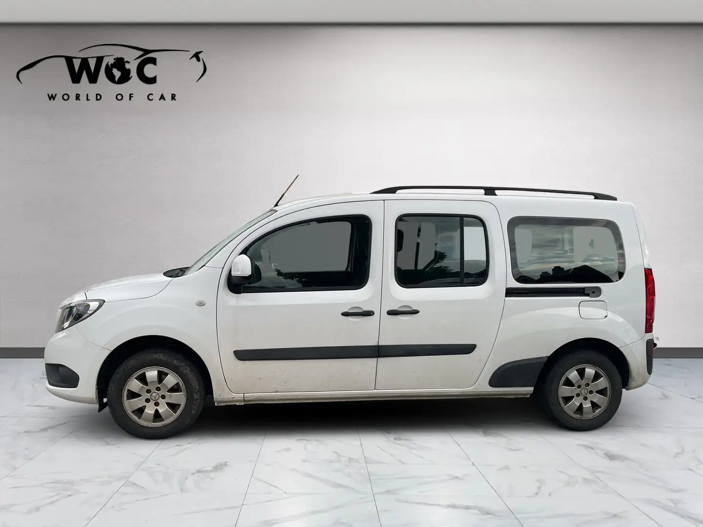 Mercedes-Benz Citan 111 CDI extralang 7SITZER*KLIMA*TEMPOMAT*SHZ Blanc - 2