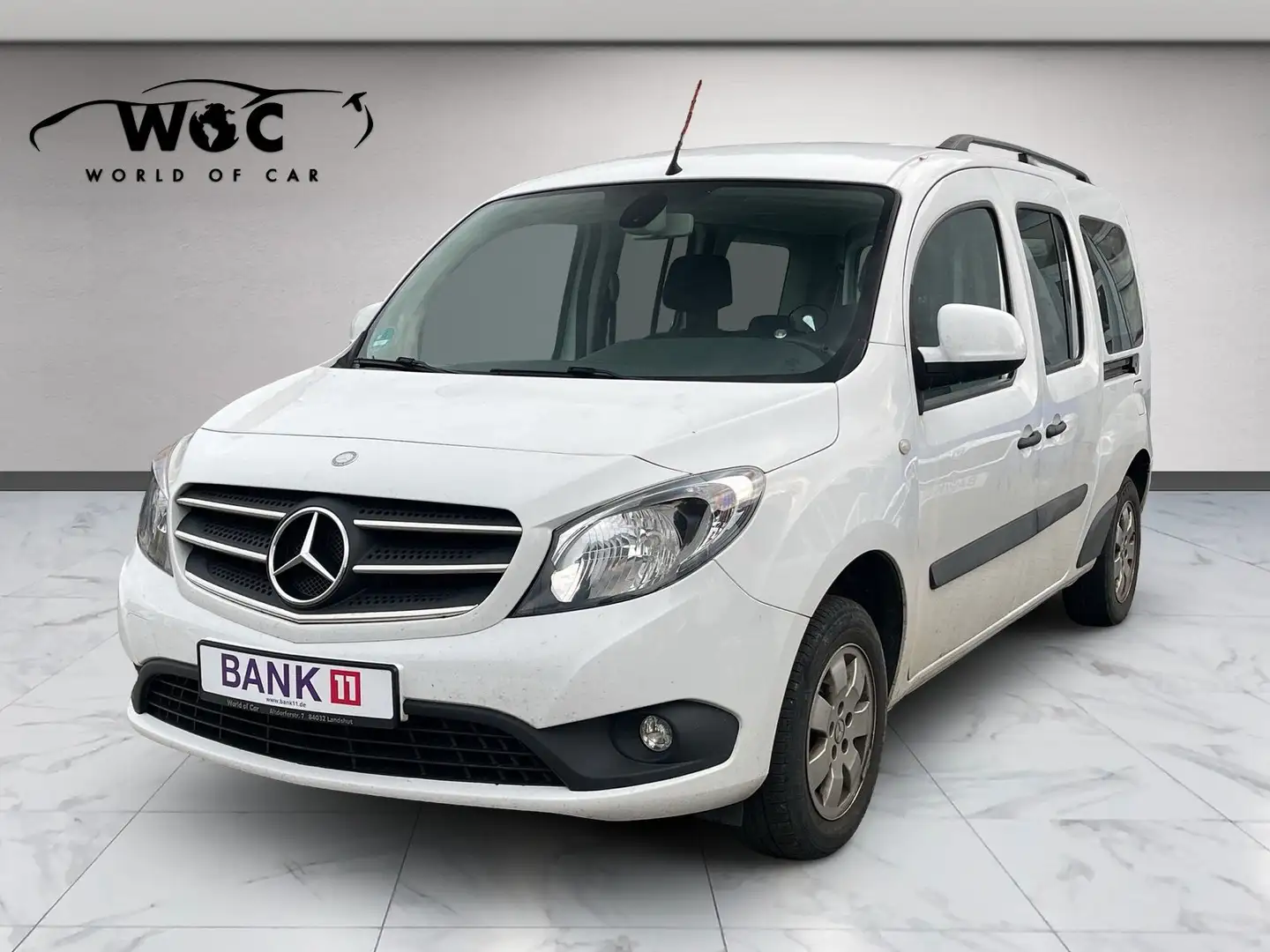 Mercedes-Benz Citan 111 CDI extralang 7SITZER*KLIMA*TEMPOMAT*SHZ Blanc - 1