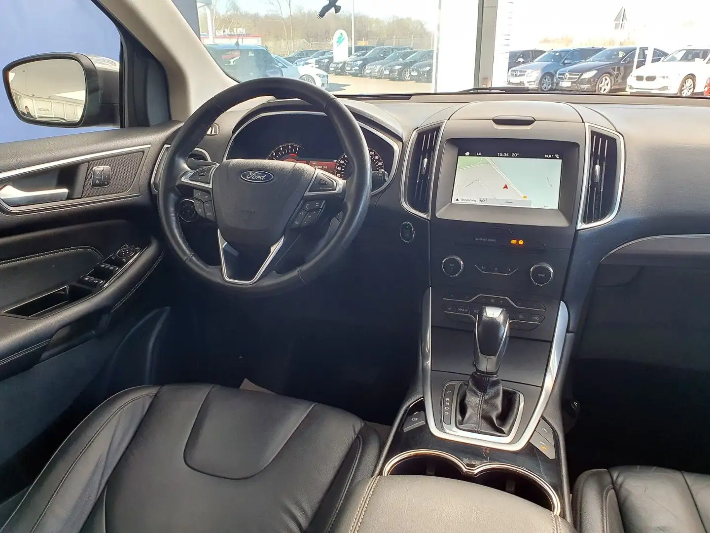 Ford Edge 2.0 TDCi Bi-Turbo Aut. Titanium Leder Grau - 2
