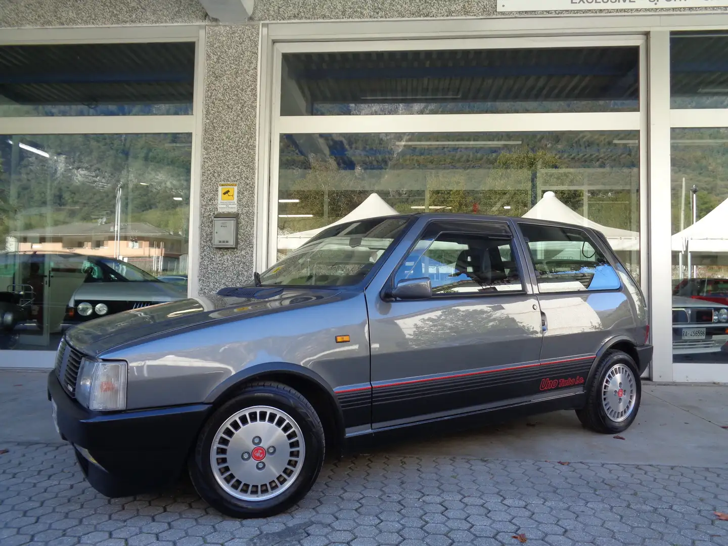 Fiat Uno Turbo i.e Gris - 2