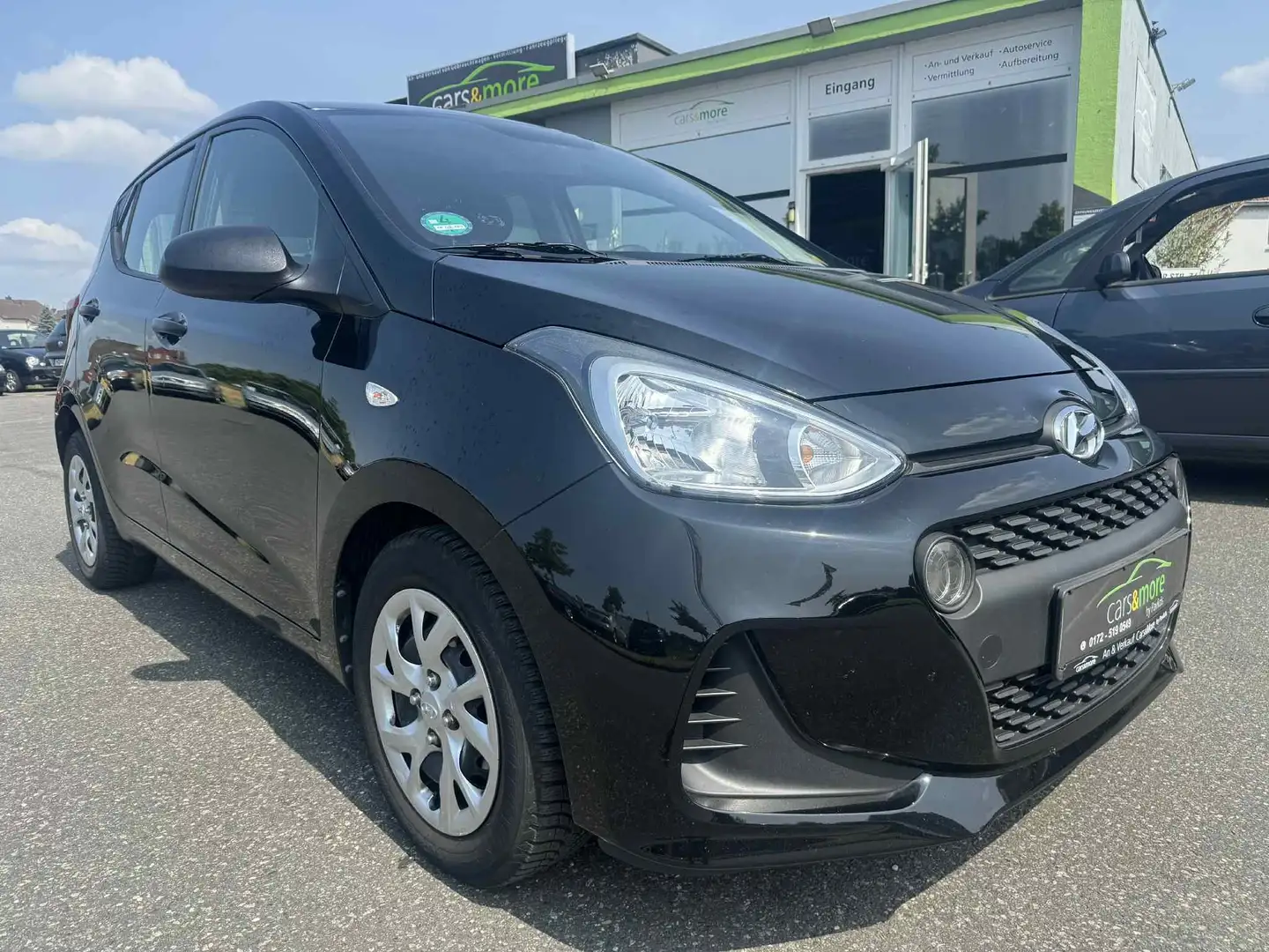 Hyundai i10 Classic-KLIMA-LPG-1- HAND Zwart - 1