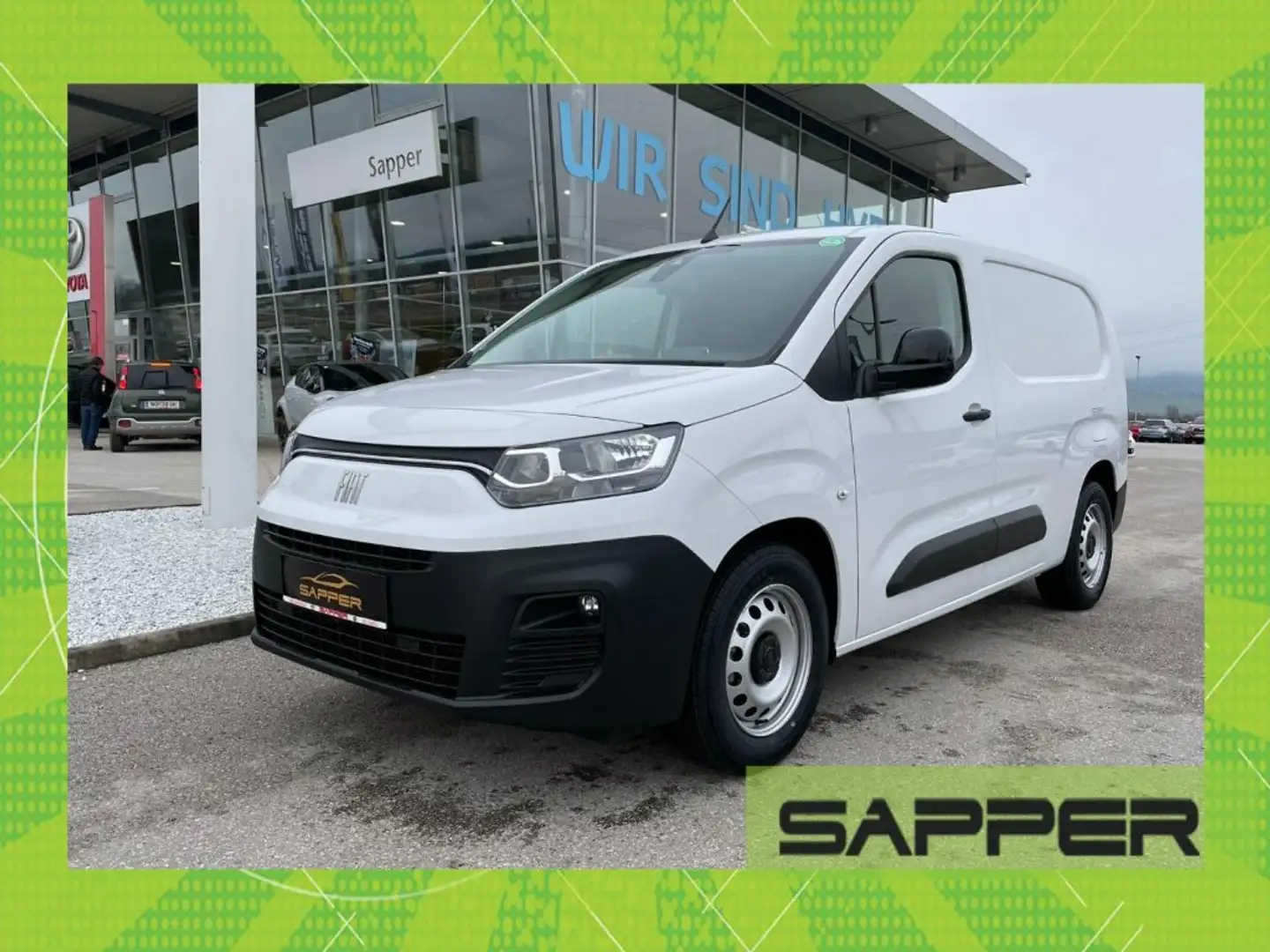 Fiat Doblo Elektro 50kWh Weiß - 1