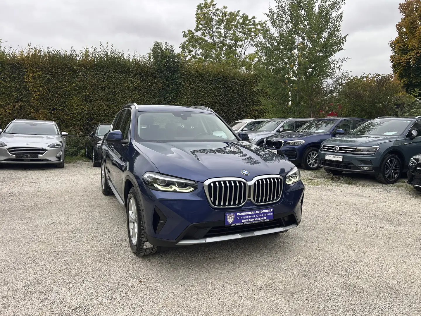 BMW X3 xDrive 20 d Aut. LED+KAMERA+LEDER+NAVI+1.HAND Bleu - 1