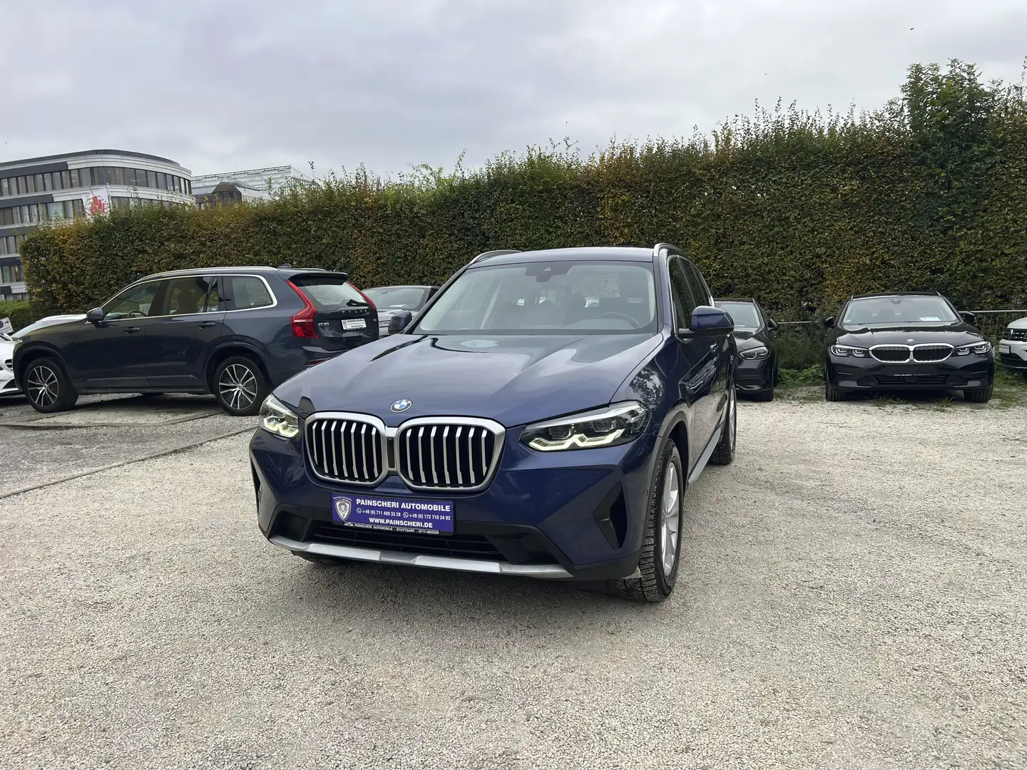 BMW X3 xDrive 20 d Aut. LED+KAMERA+LEDER+NAVI+1.HAND Bleu - 2