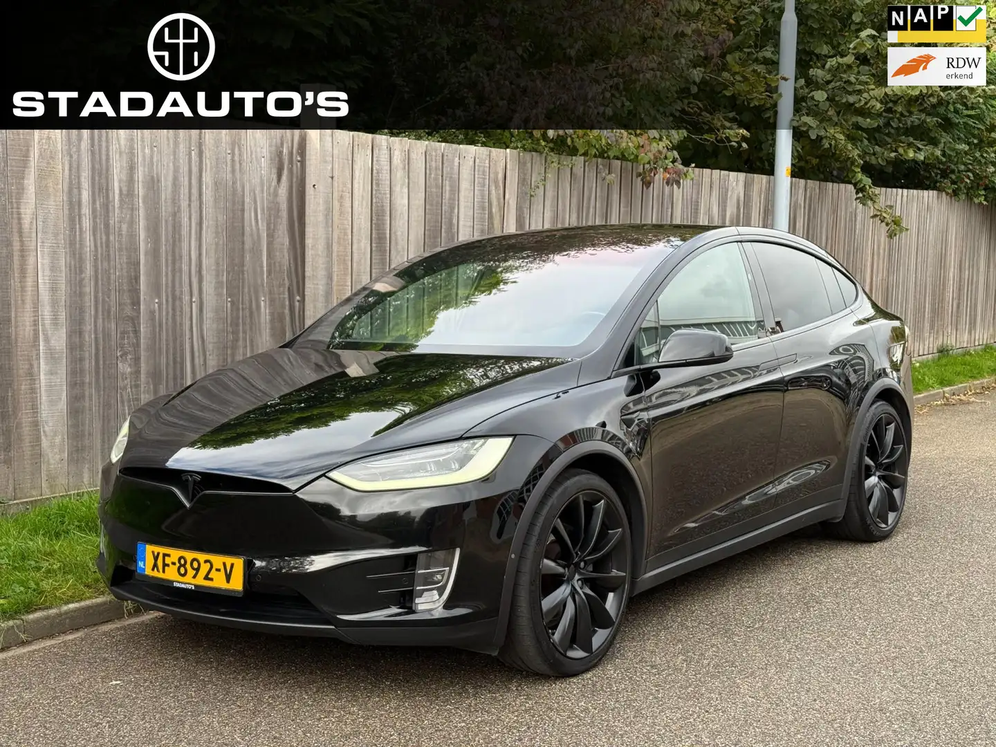 Tesla Model X 100D AWD Enh.Autopilot|CCS2|Trekhaak|NAP! Noir - 1