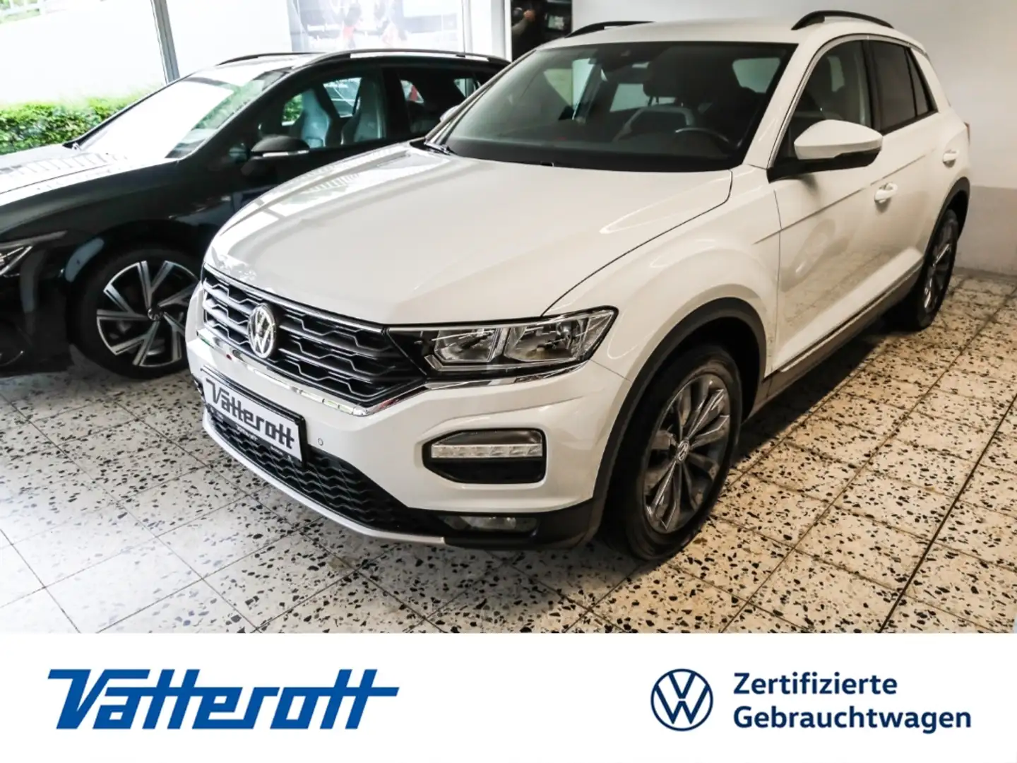 Volkswagen T-Roc 1.5 TSI Sport SHZ PDC elektr. Heckklappe Weiß - 1