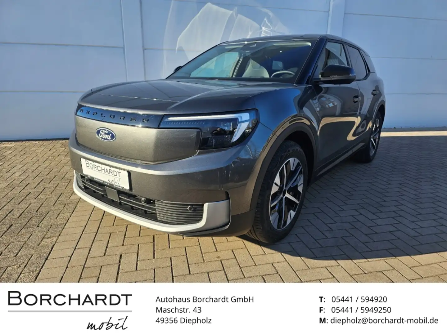 Ford Explorer *AWD*79kWh*Fahrerassistenzpaket*340PS*WLTP566km*e- Gris - 1
