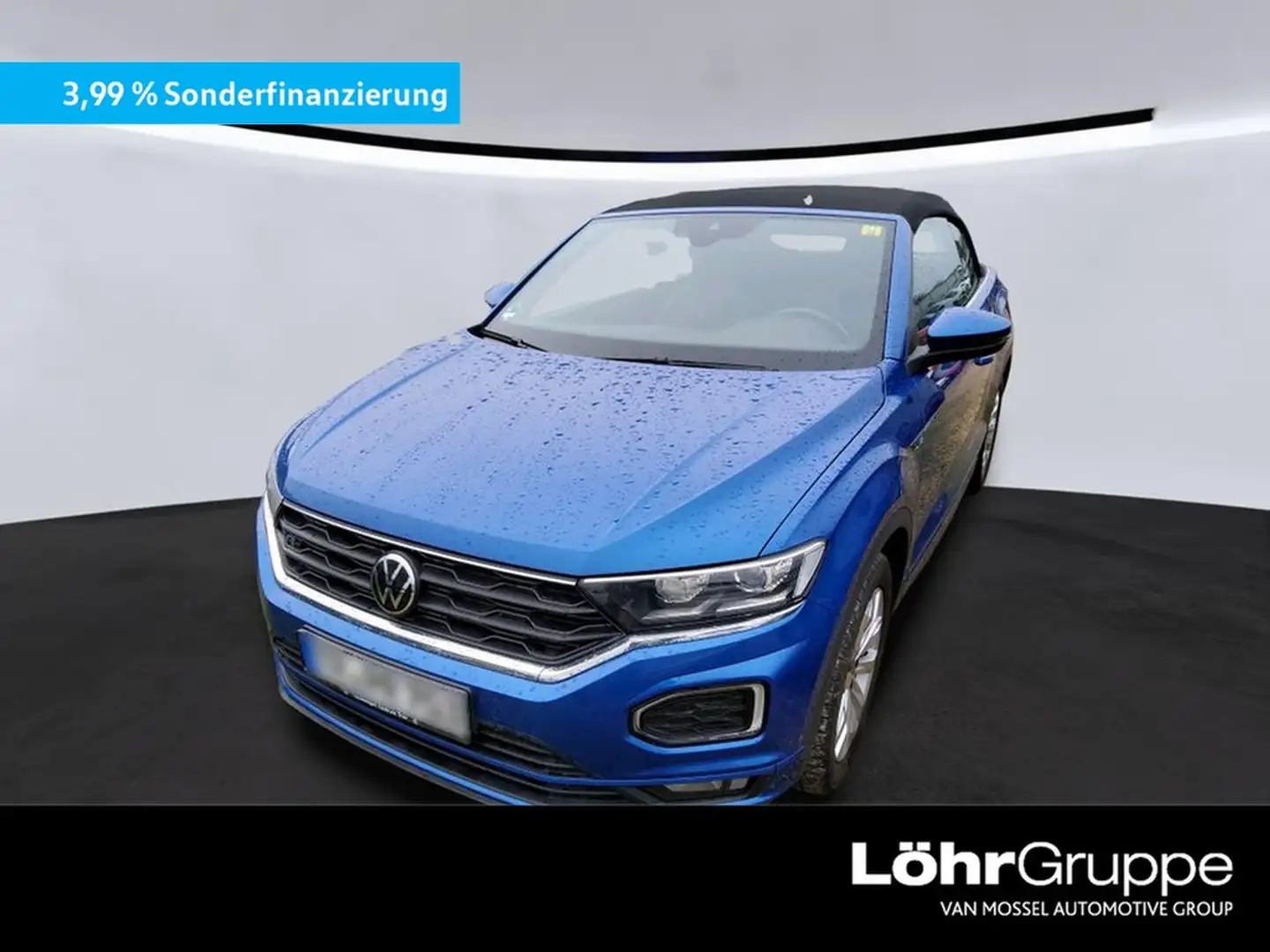 Volkswagen T-Roc Cabriolet 1.5 TSI DSG R-Line Navi, ZGV Blau - 1