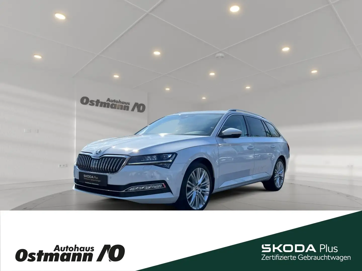 Skoda Superb Combi Style 110kw TDI DSG *AHK*MATRIX*NAV Wit - 1