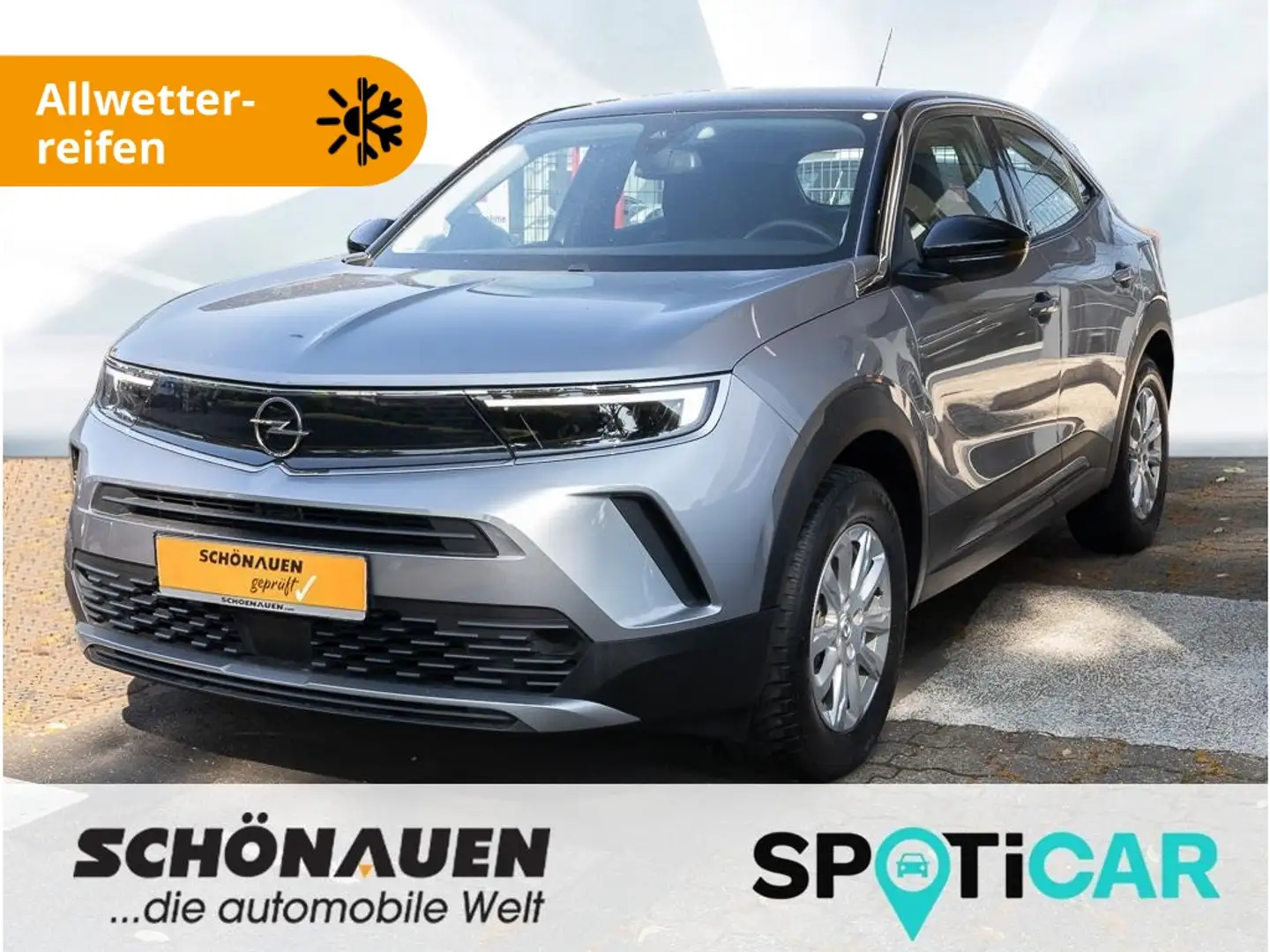 Opel Mokka-E ELEKTRO Edition +OBC11KW+RFK+SHZ+HBA+HSA+ Silber - 1