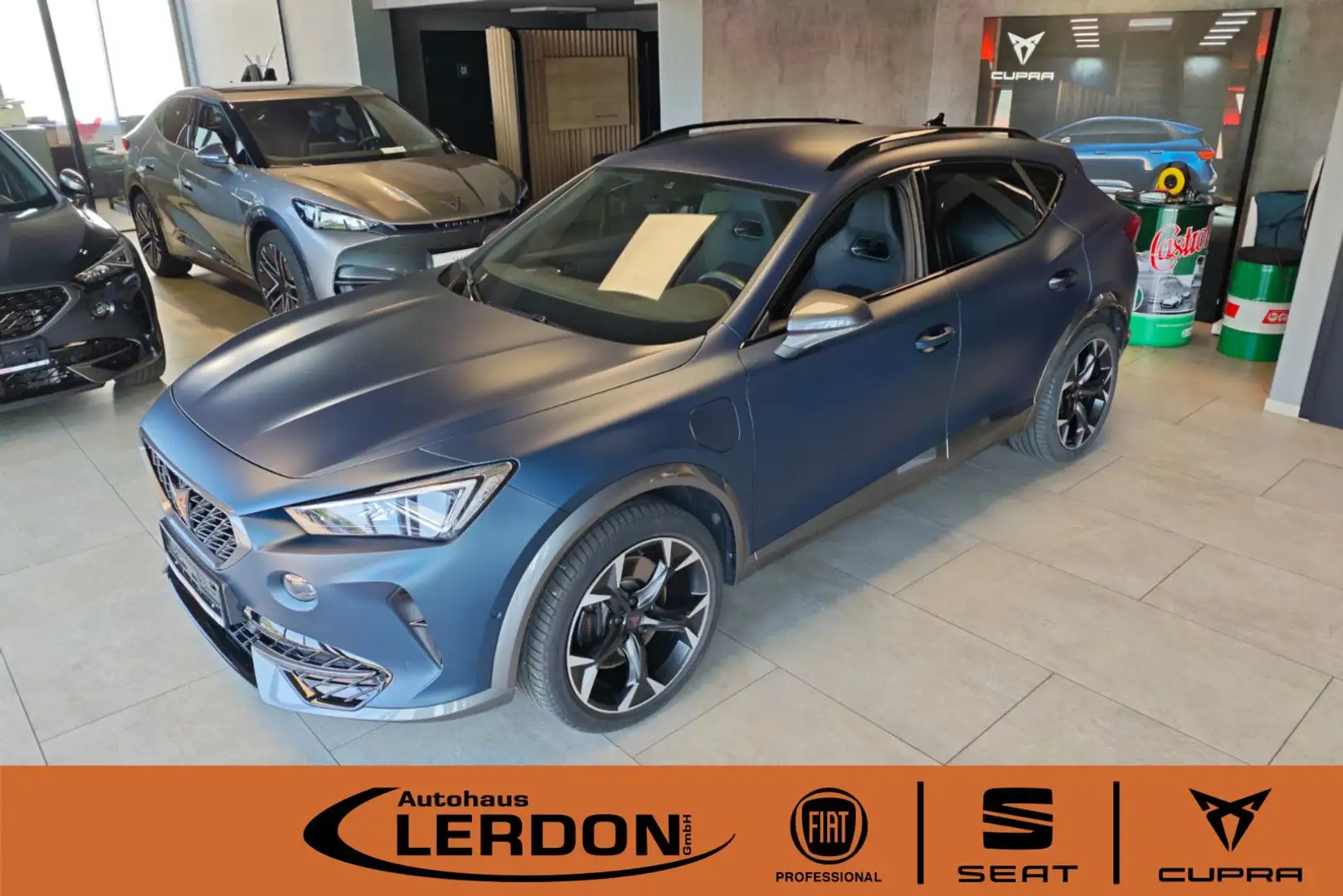 CUPRA Formentor 1.4 VZ e-Hybrid AHK|ACC|KAM|LED|NAVI Blauw - 1