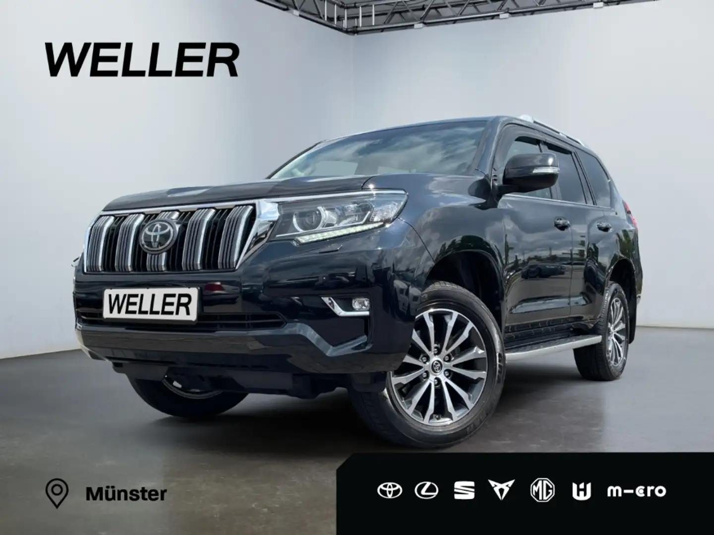 Toyota Land Cruiser 2.8 D-4D Executive *AHK*Navi*LED*CAM* Černá - 1