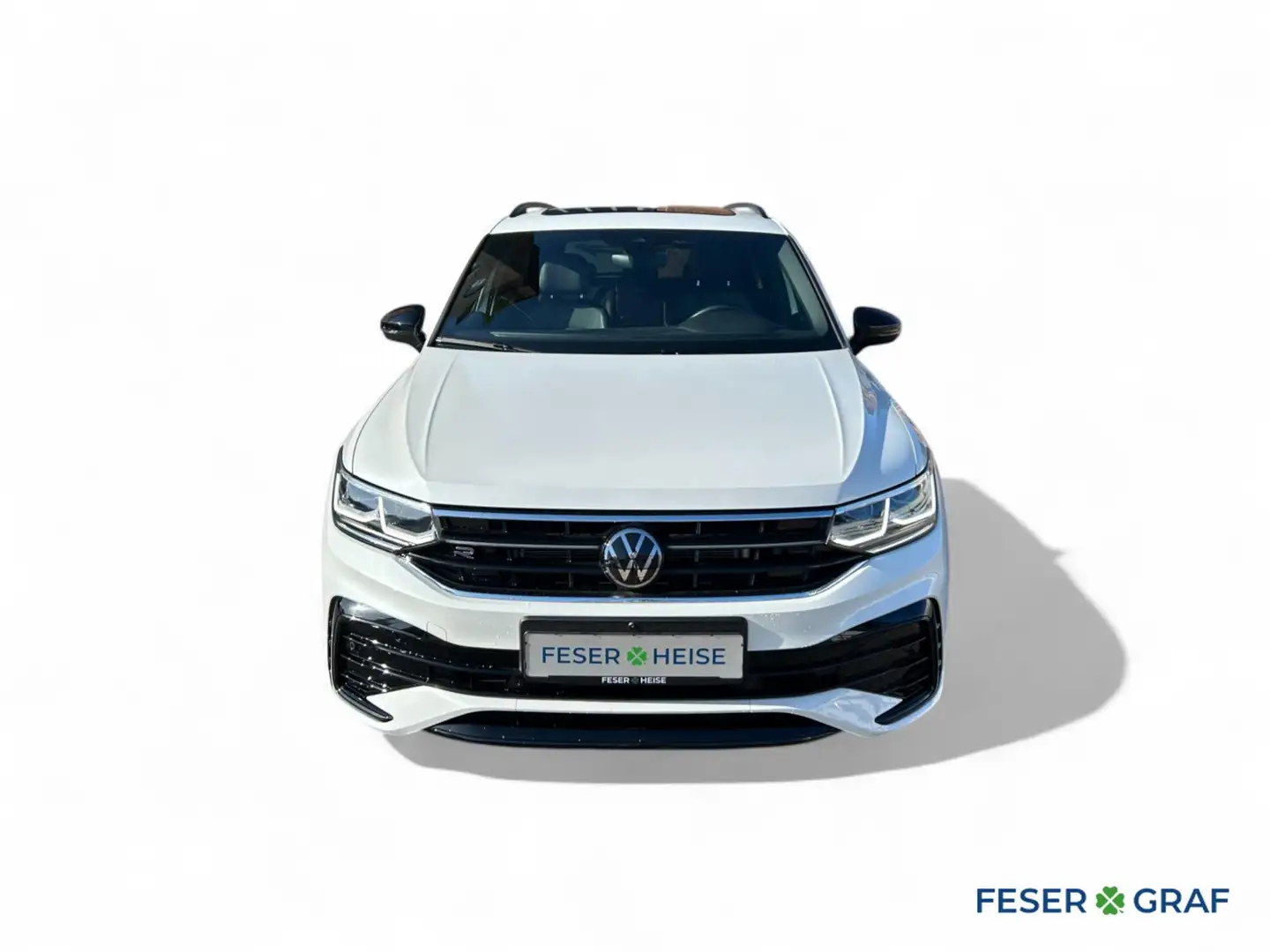 Volkswagen Tiguan Allspace R-Line 2.0TDI 4Motion IQ.Light/Pano/Navi/360°Cam/A Weiß - 2