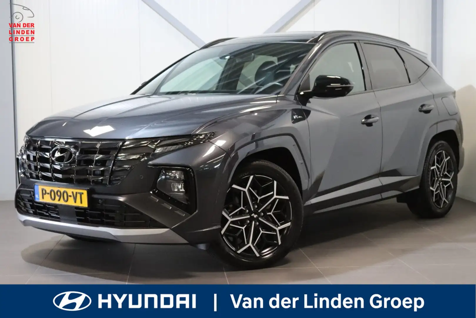 Hyundai TUCSON 1.6 T-GDI HEV 235pk N-Line|Sky|Full-Option|Rijklaa Gris - 1