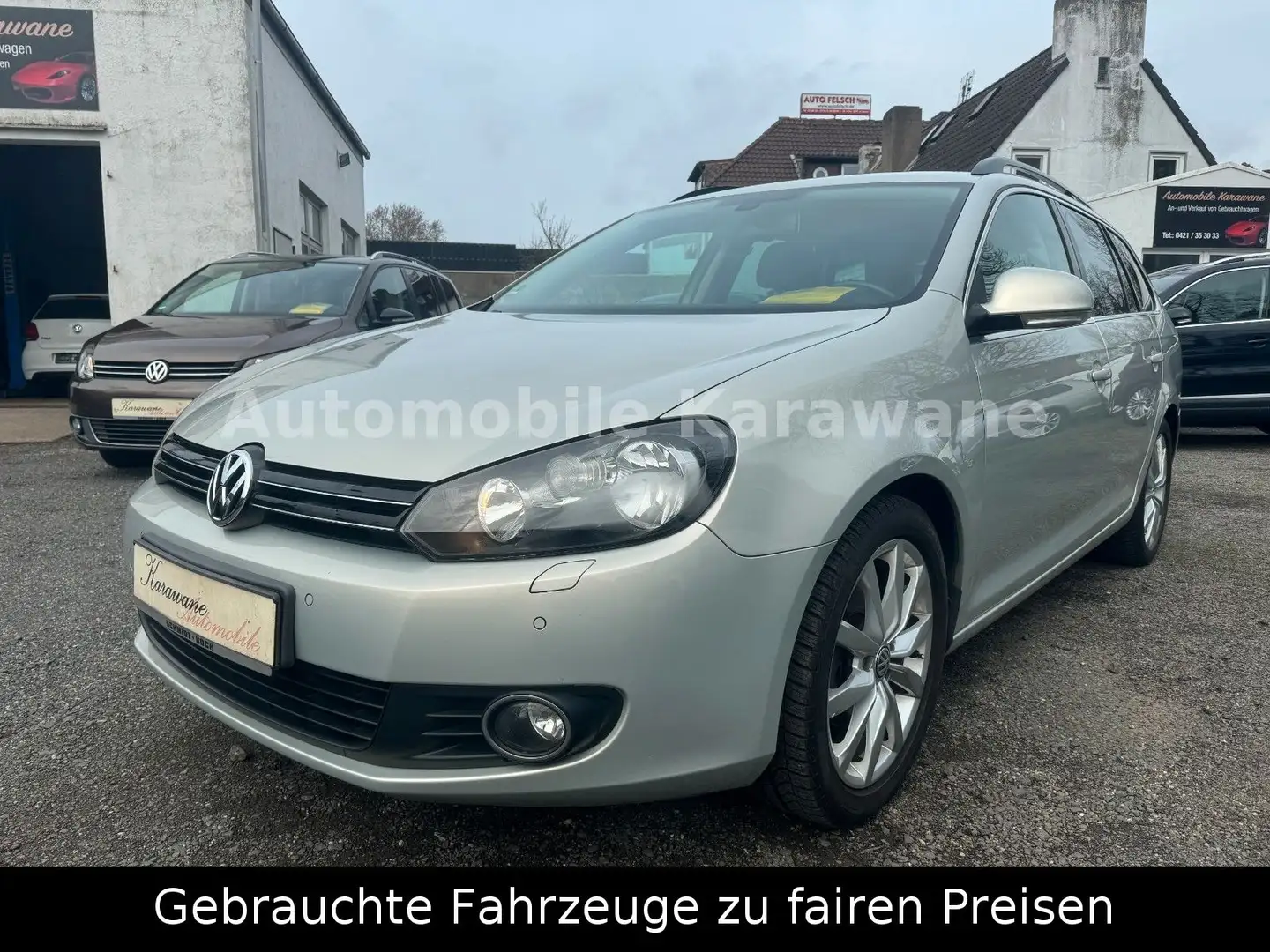 Volkswagen Golf VI Variant Comfortline*Navi*AHK* Silber - 1