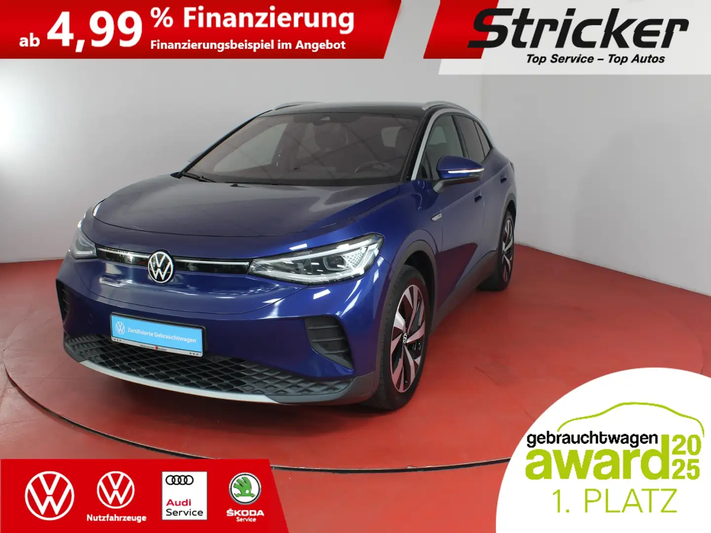 Volkswagen ID.4 Pro Performance 150/77 249,-ohne Anzahlung IQ.Lig Blu/Azzurro - 2