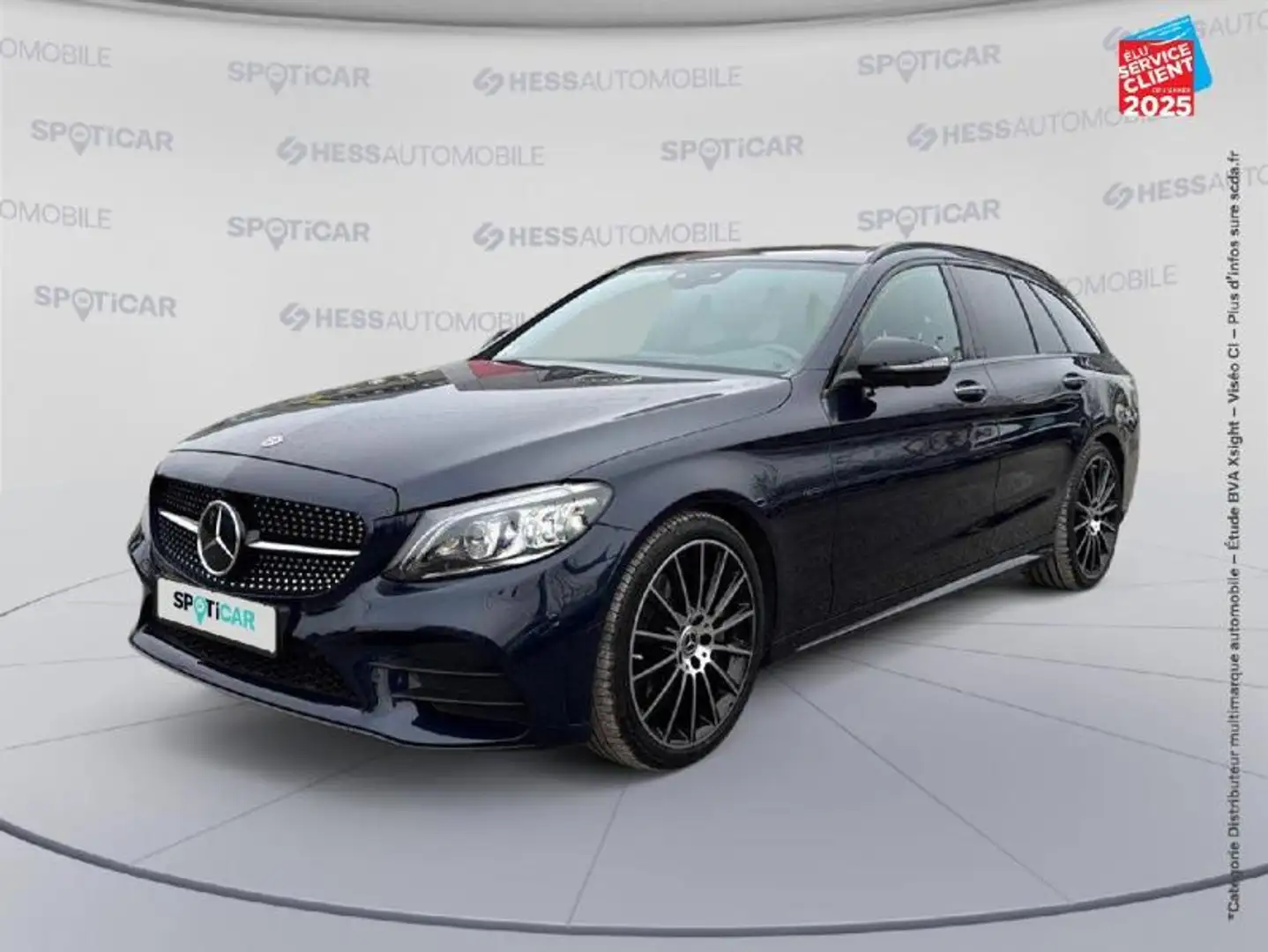 Mercedes-Benz C 30 AMG 300 e 211+122ch AMG Line 9G-Tronic Bleu - 1