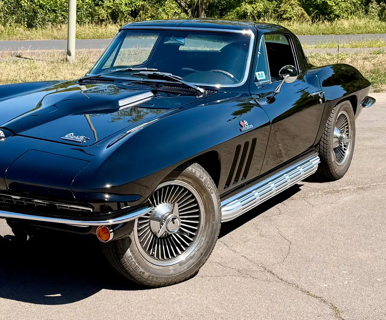 Corvette C2 Sting Ray 427 BIG BLOCK 390HP | 4 Gang | Matching Numbers Schwarz - 2