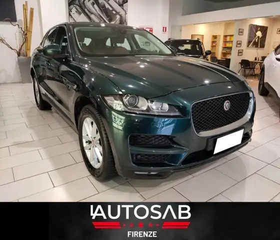 Jaguar F-Pace 2.0 D AWD 180 CV Prestige Pelle Tabacco