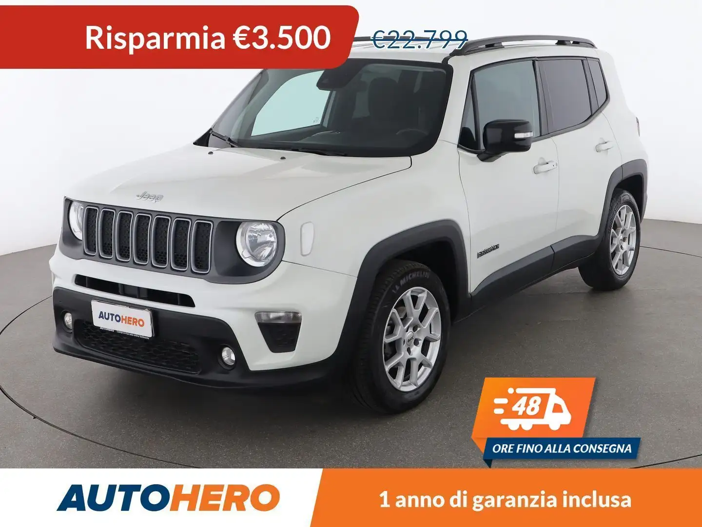 Jeep Renegade 1.6 M-Jet Limited FWD Bianco - 1