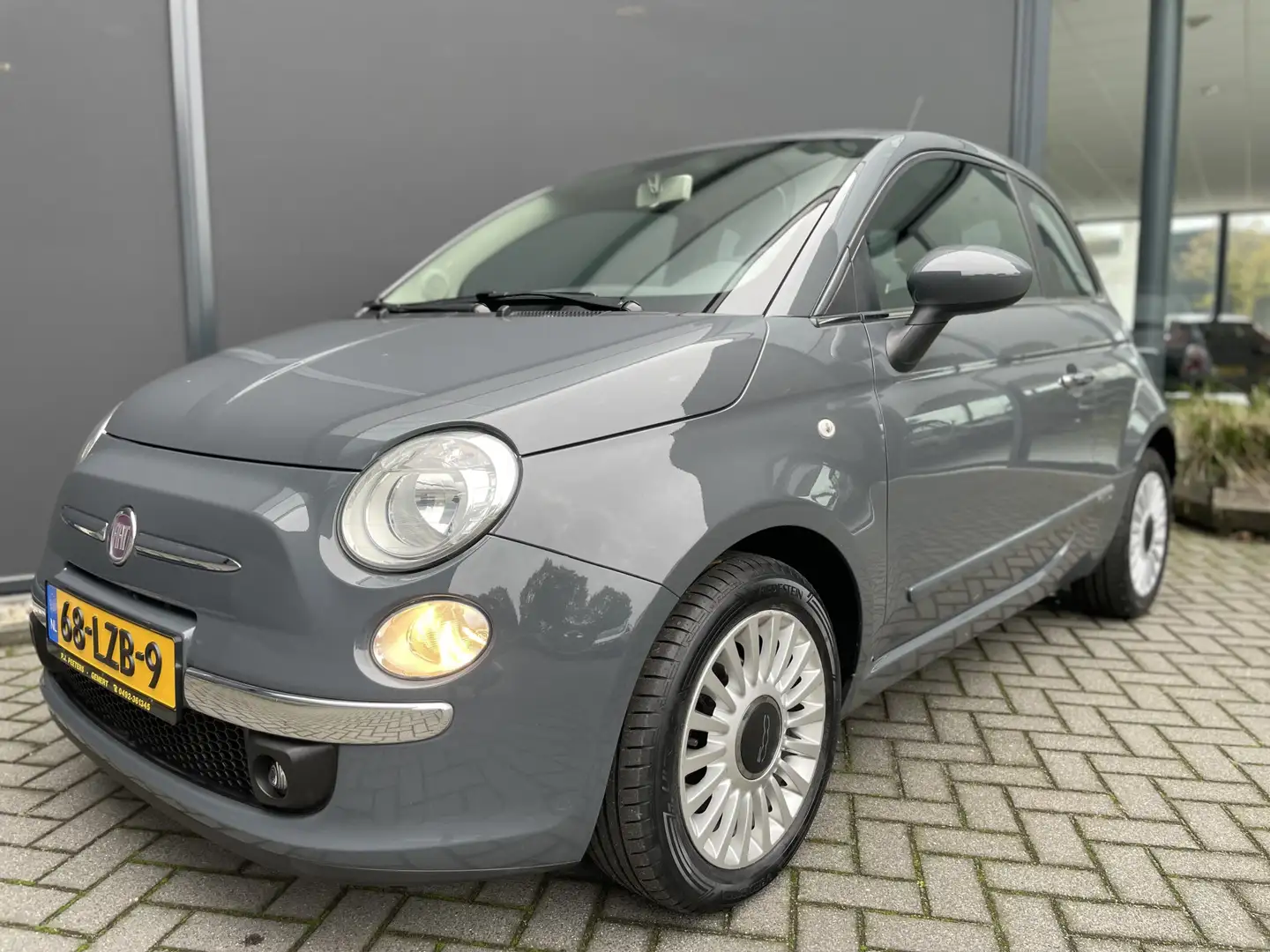 Fiat 500 1.2 Pop Automaat - Airco - Mistlampen - Licht meta Grijs - 2