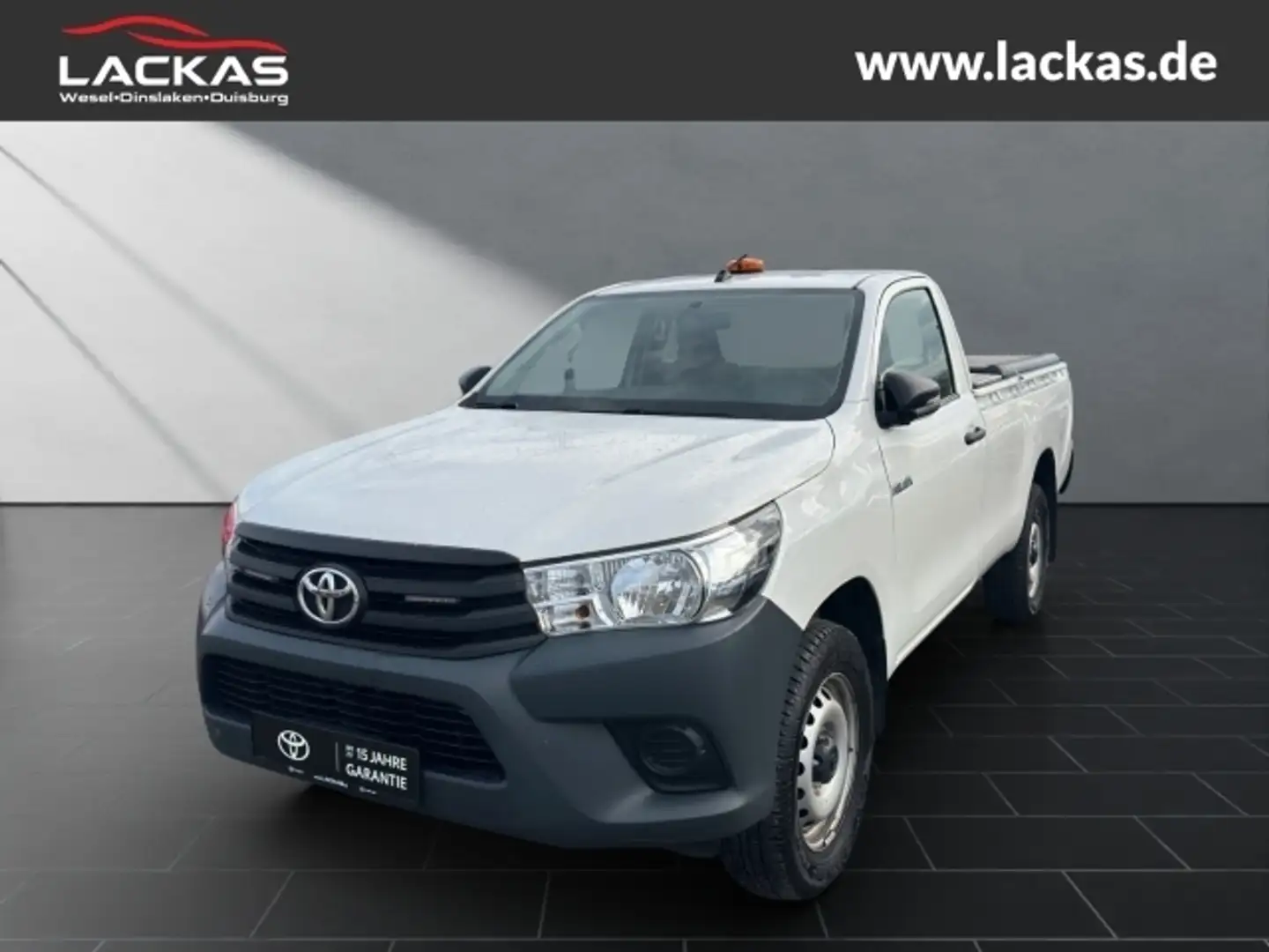 Toyota Hilux Single Cab*LADEFLÄCHE* Blanc - 1
