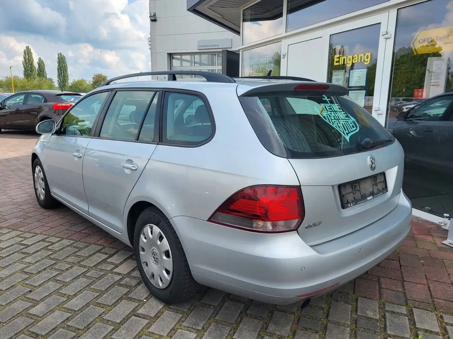 Volkswagen Golf VI Variant Trendline BlueMotion aus 2-Hand Silber - 2
