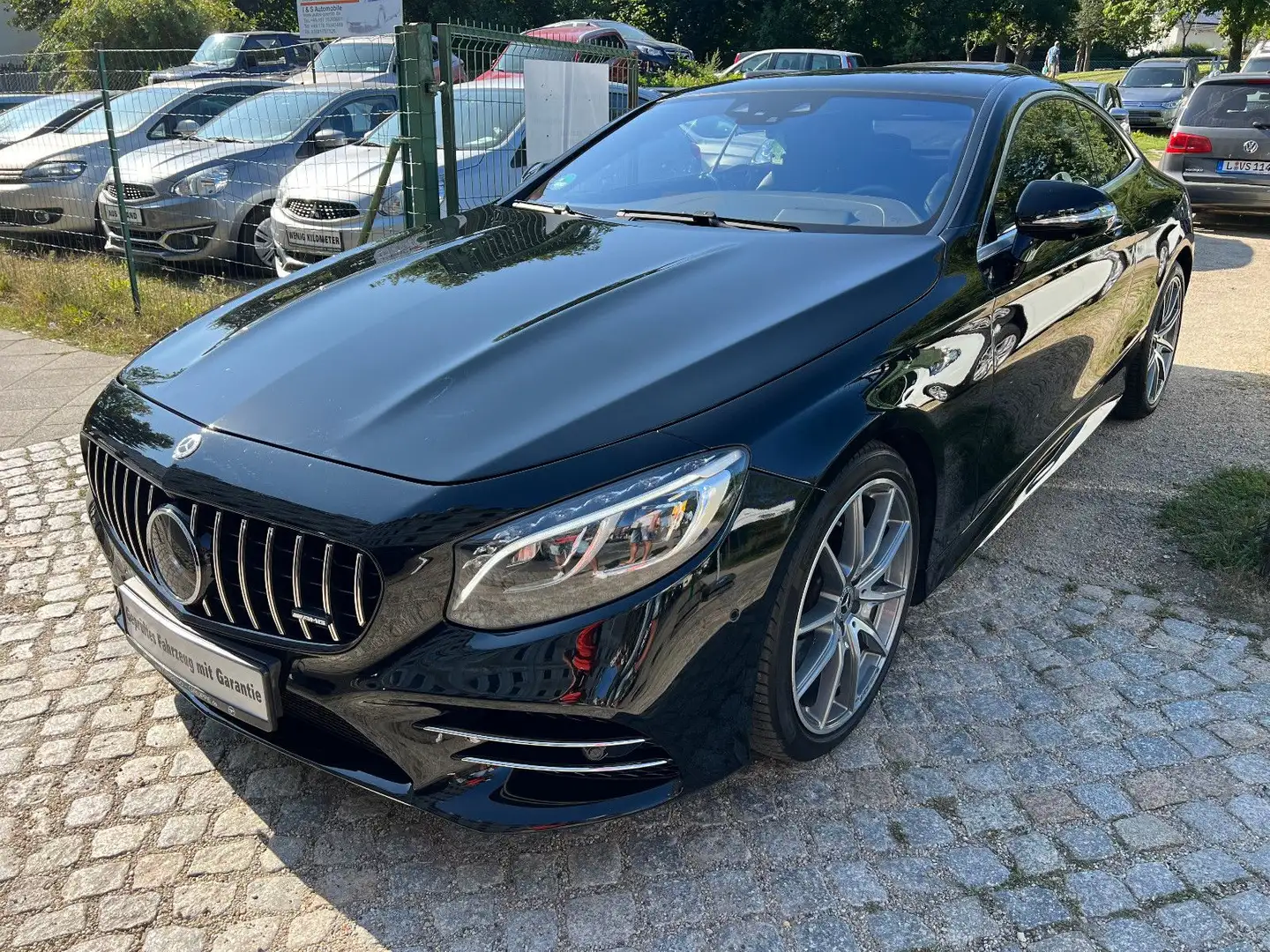 Mercedes-Benz S 560 Coupe 4Matic AMG-Line Burmester Glasdach Siyah - 1