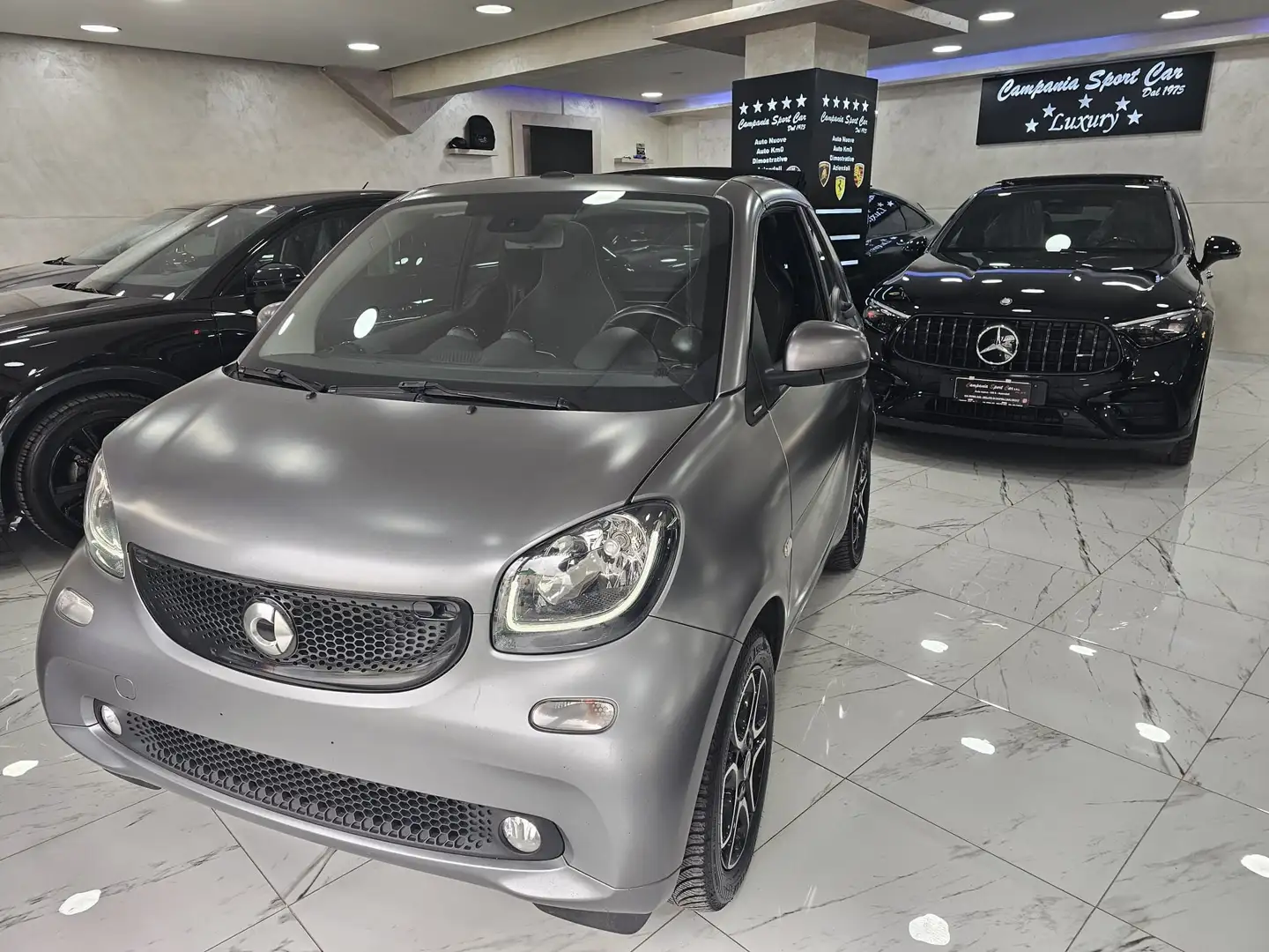 smart forTwo PRIME 0.9 TURBO 90CV TWINAMIC CABRIO FULL LED Gris - 1