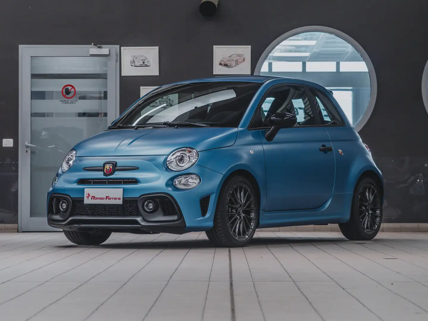 Abarth 695 695 2019 1.4 t-jet 180cv Синій - 1