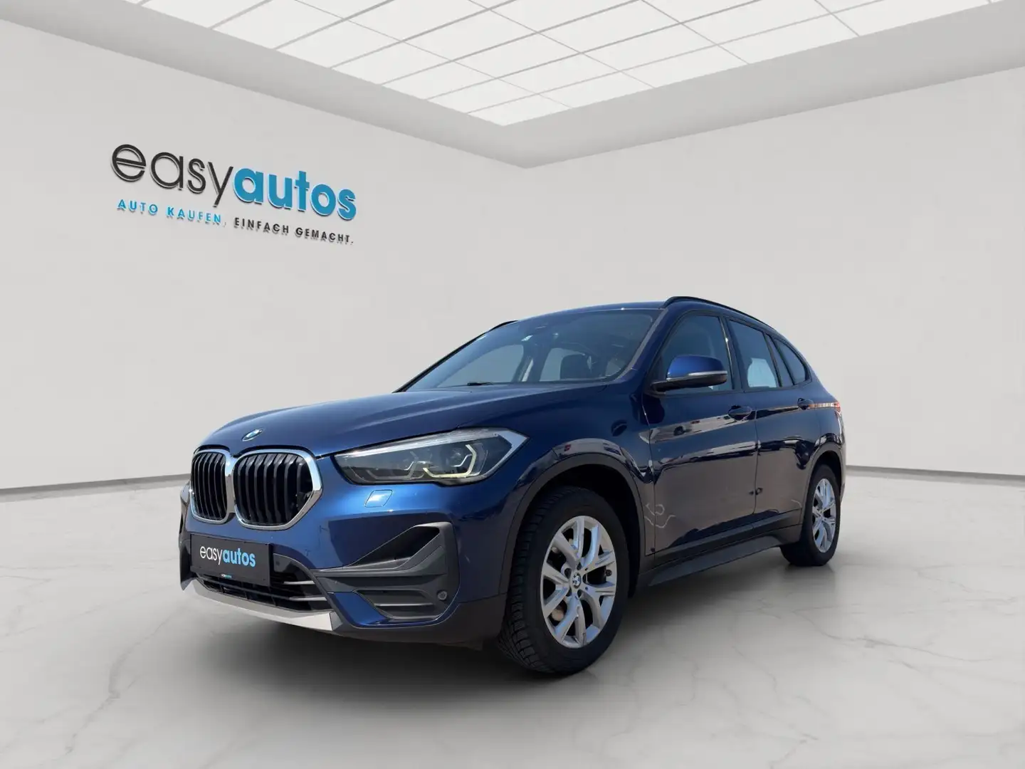 BMW X1 xDrive18d;HEAD-UP;PANORAMA;Ö-PAKET;R-KAMERA;SITZH Blau - 1