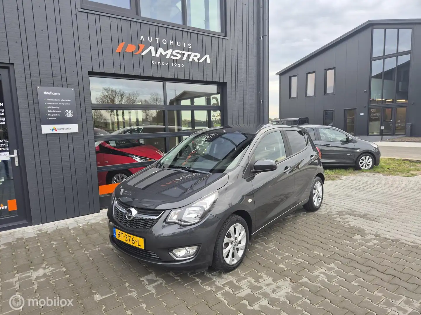 Opel Karl 1.0 ecoFLEX Innovation|Airco|Cruise|Apple Carplay| Gris - 1